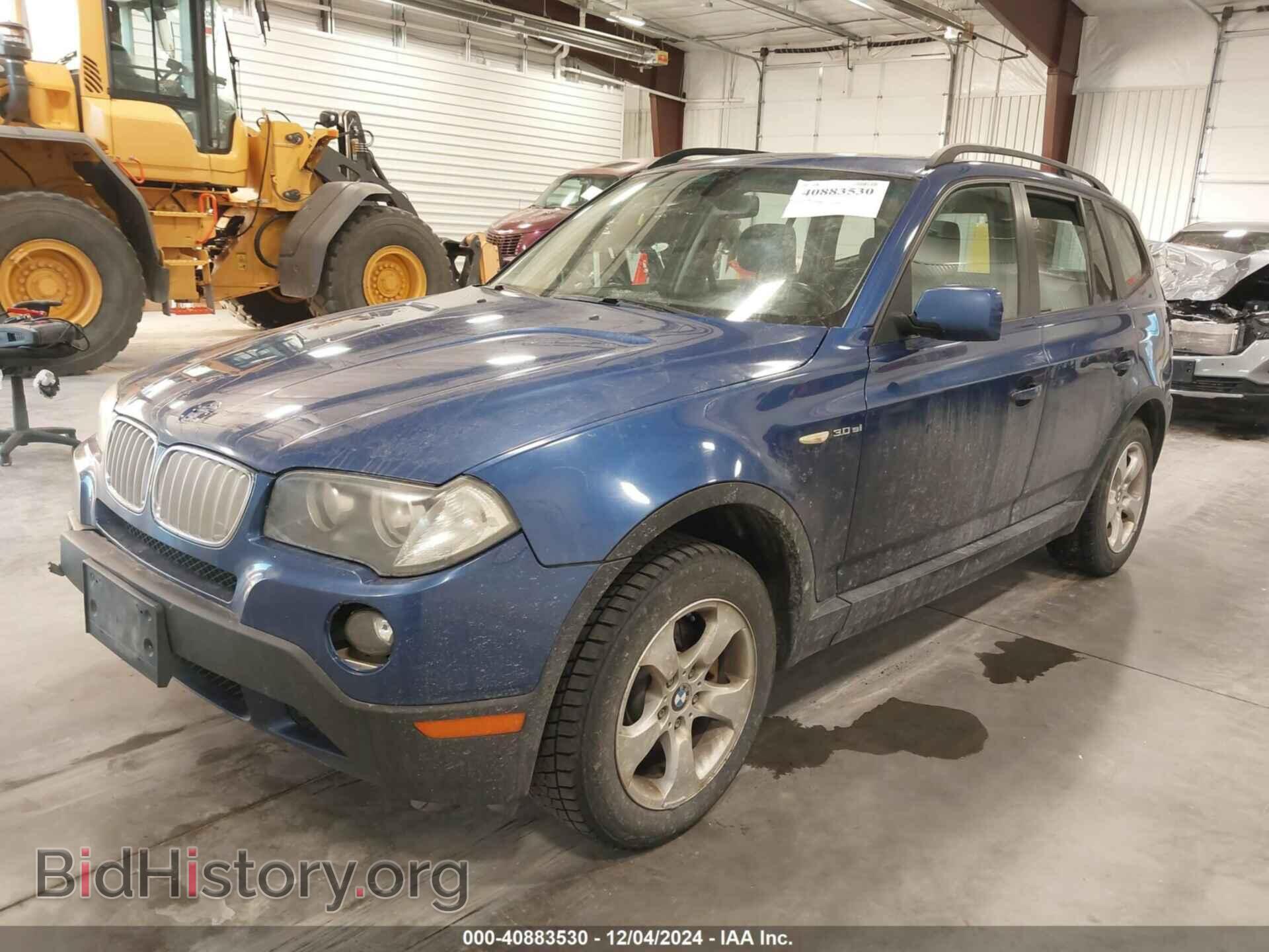 2007 BMW X3 - VIN: WBXPC93437WF09232 - Фото 2