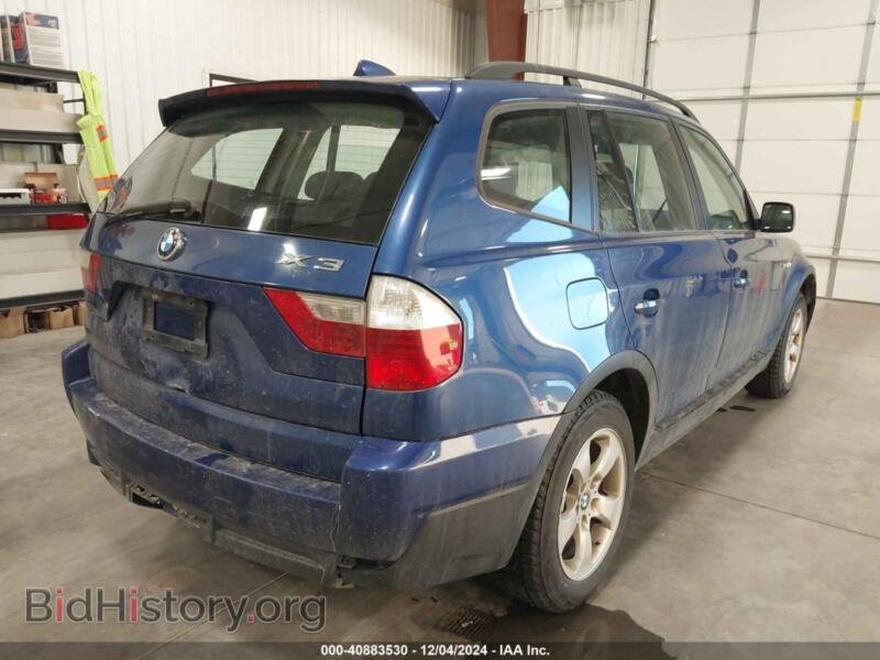 2007 BMW X3 (VIN WBXPC93437WF09232) — photo 4 of 11