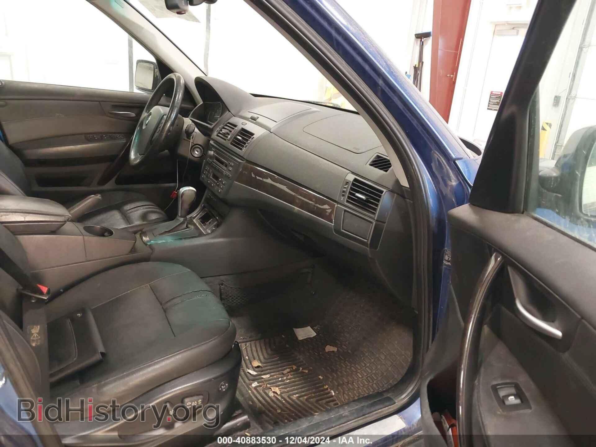2007 BMW X3 - VIN: WBXPC93437WF09232 - Фото 5