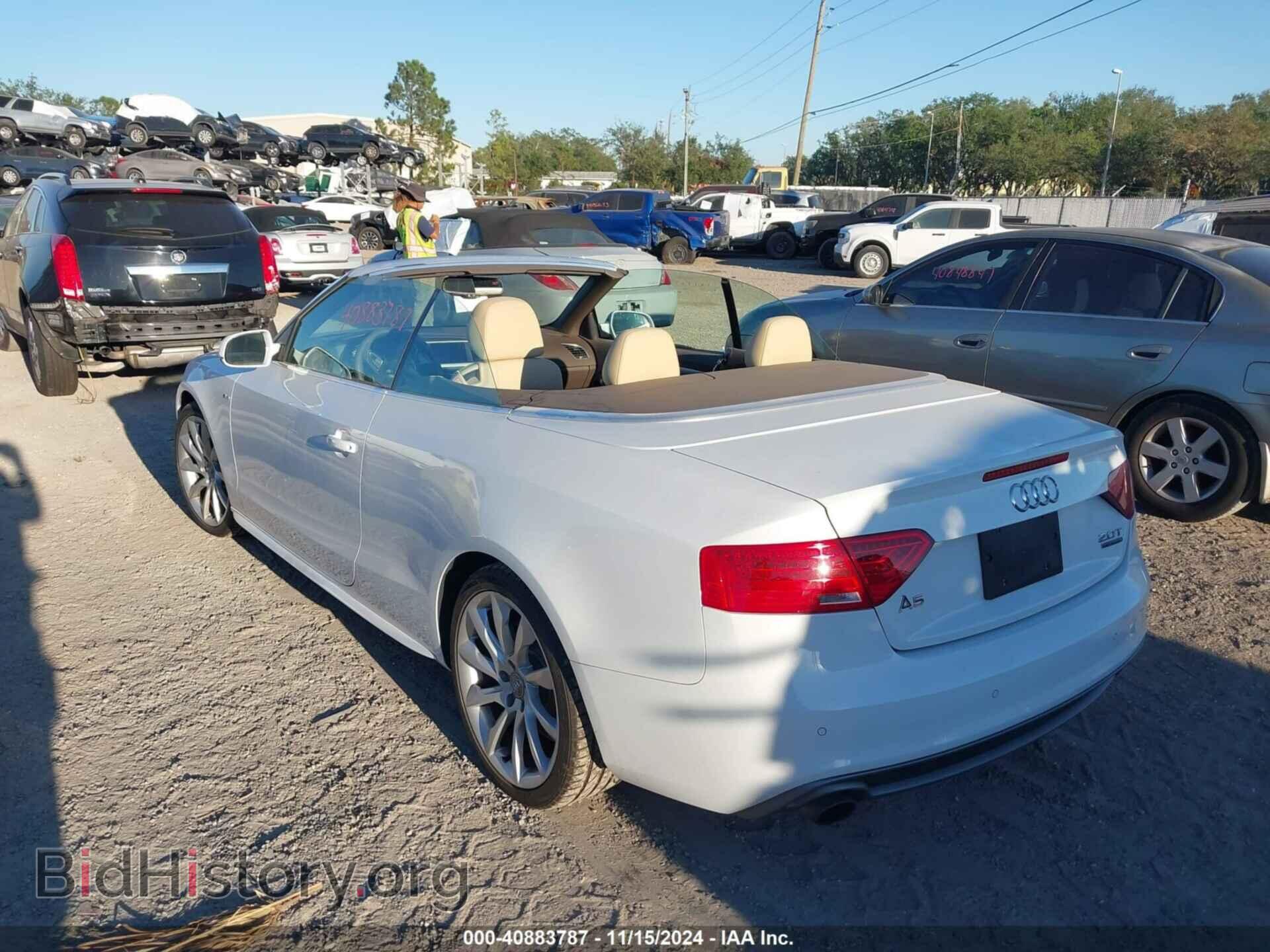 2015 AUDI A5 - VIN: WAUMFAFH6FN009734 - Фото 3