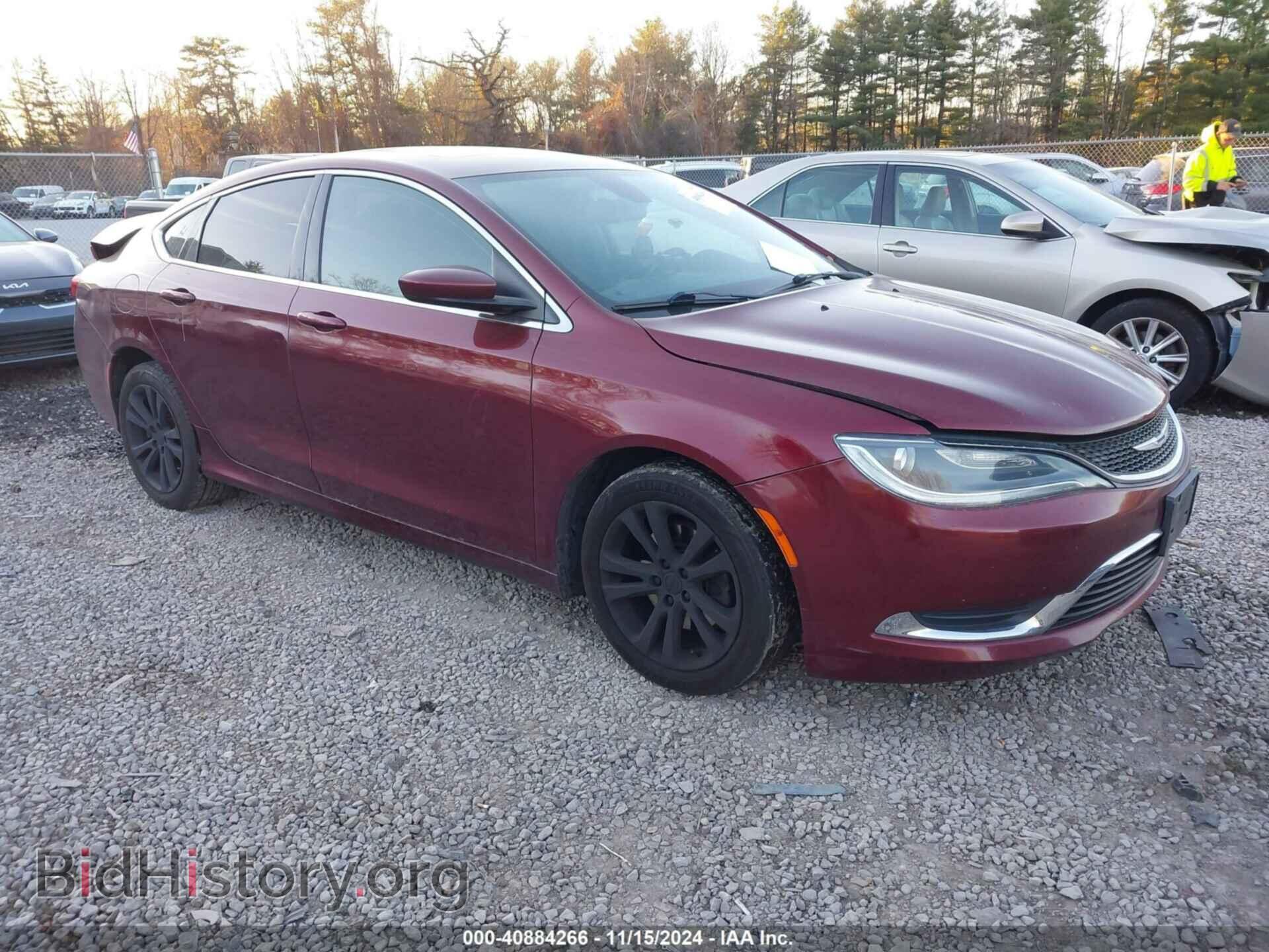 Photo 1C3CCCAB2FN704609 - CHRYSLER 200 2015