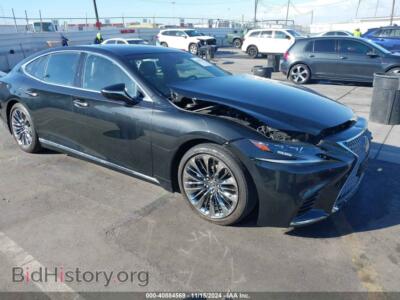 2020 Lexus LS 500, black — VIN JTHD51FF5L5012302, IAAI