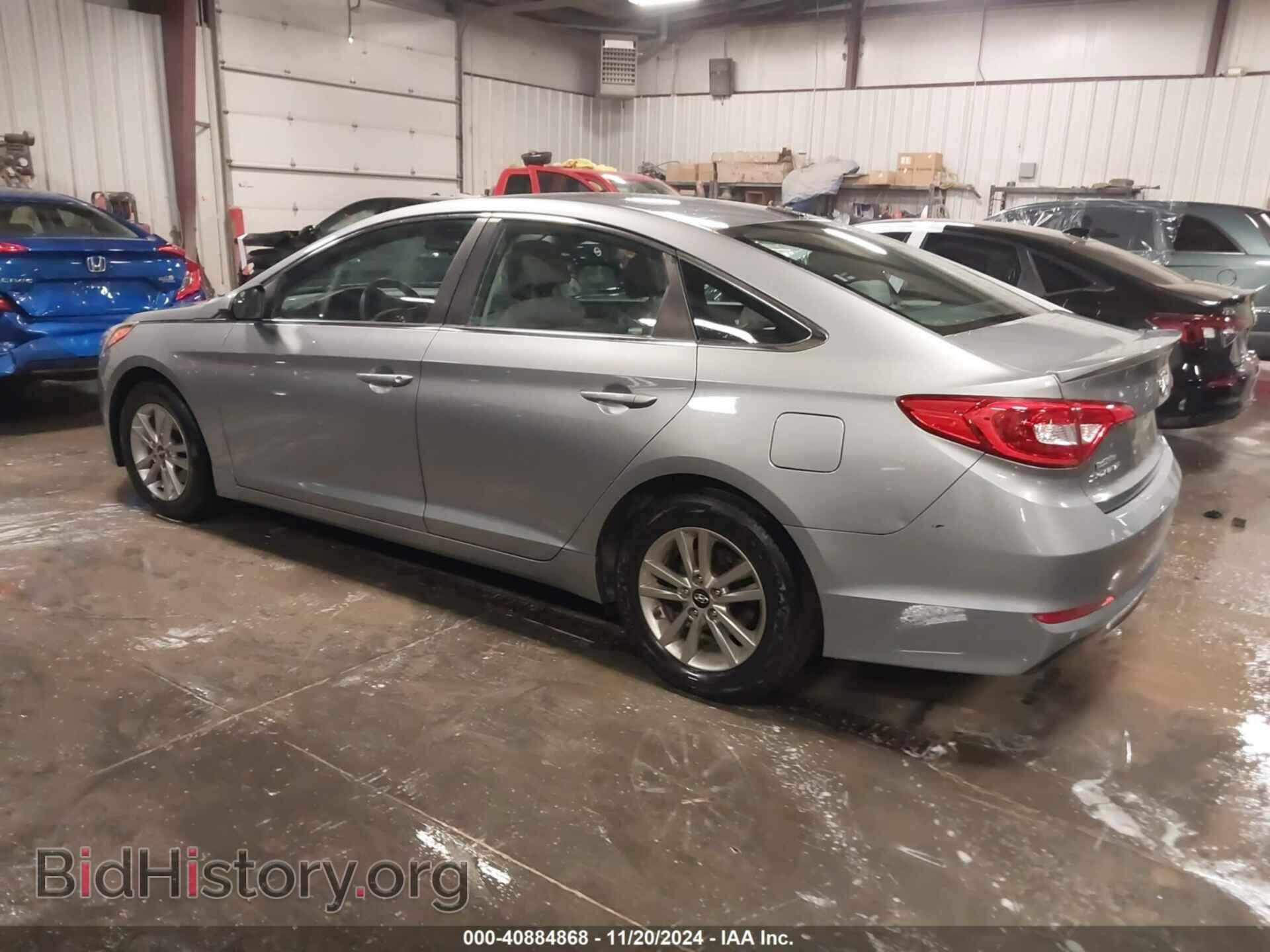 2017 HYUNDAI SONATA - VIN: 5NPE24AF8HH438533 - Фото 3