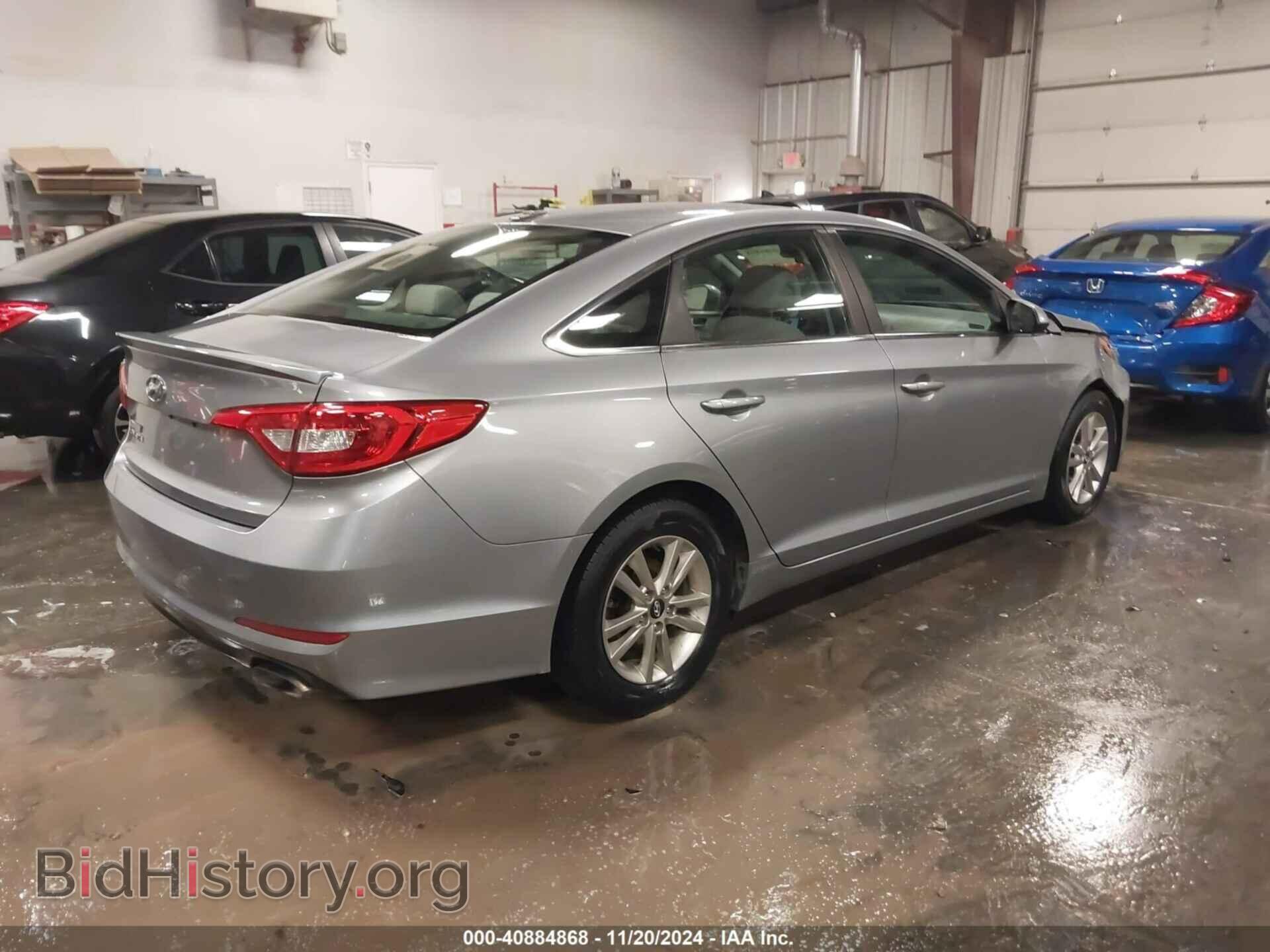 2017 HYUNDAI SONATA - VIN: 5NPE24AF8HH438533 - Фото 4
