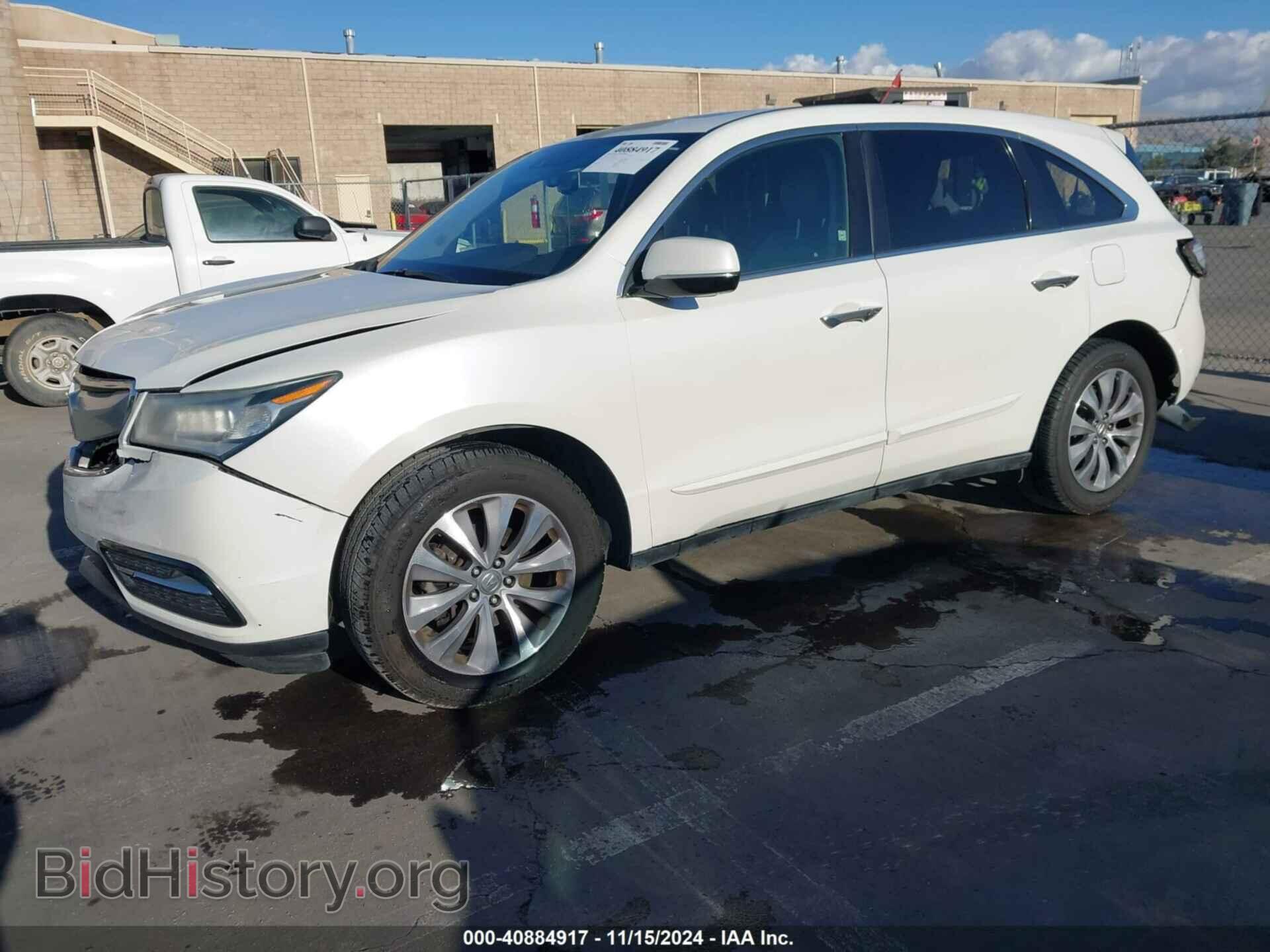 2015 ACURA MDX - VIN: 5FRYD4H4XFB007715 - Фото 2