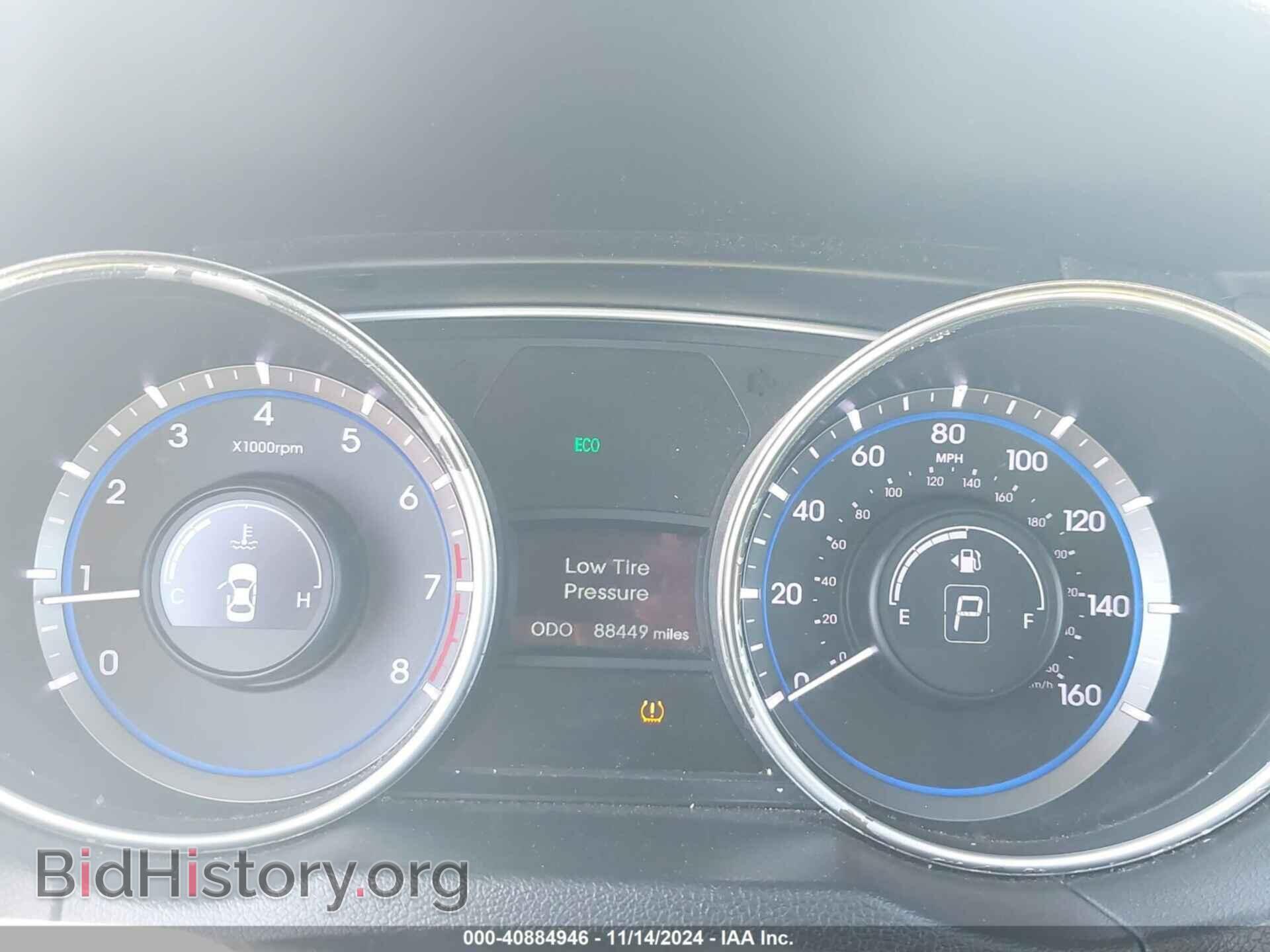2012 HYUNDAI SONATA - VIN: 5NPEC4AC5CH414394 - Фото 7