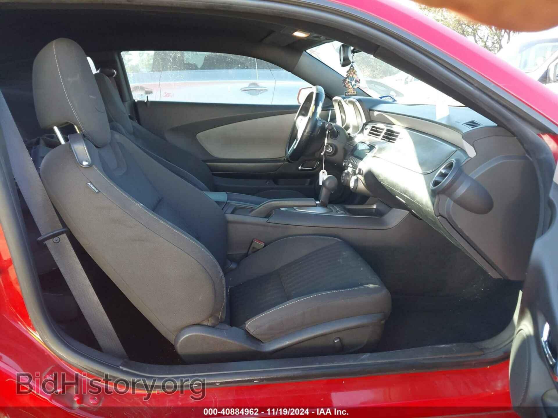2012 CHEVROLET CAMARO - VIN: 2G1FA1E35C9185570 - Фото 5