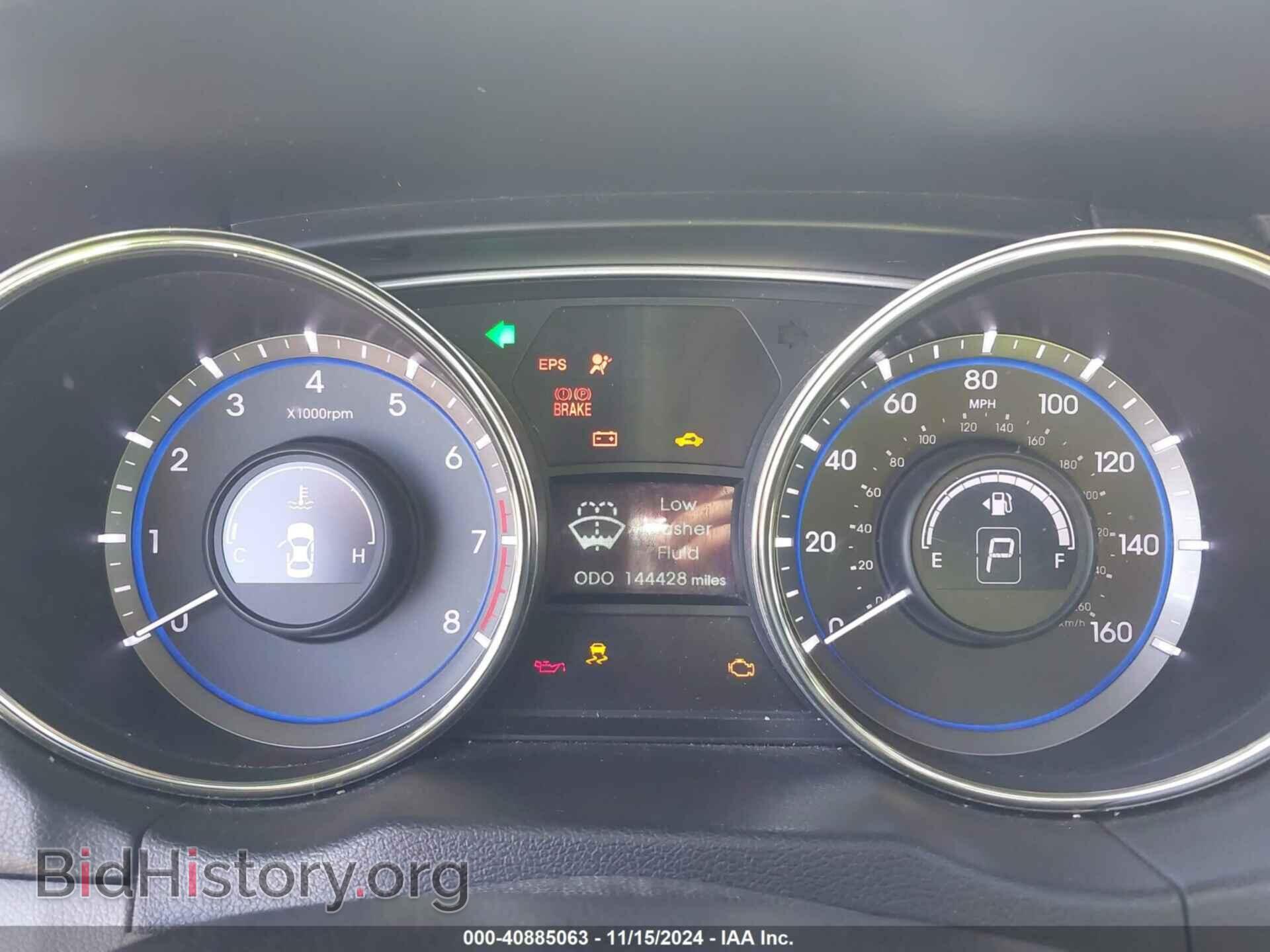 2012 HYUNDAI SONATA - VIN: 5NPEC4AB5CH455812 - Фото 7