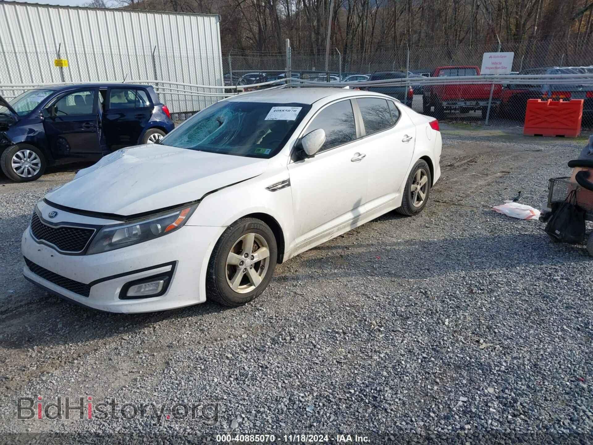 2015 KIA OPTIMA - VIN: KNAGM4A74F5533841 - Фото 2