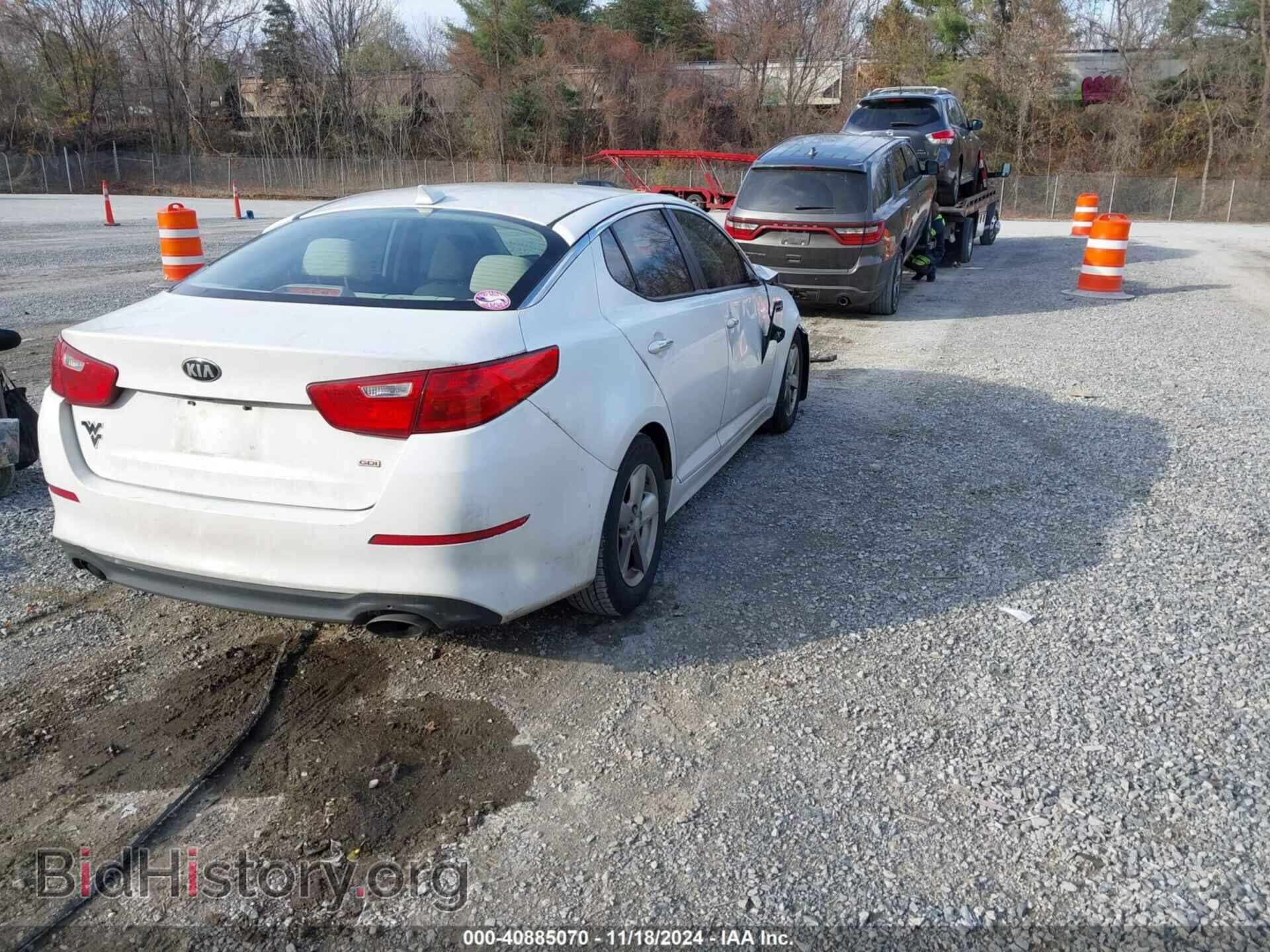 2015 KIA OPTIMA - VIN: KNAGM4A74F5533841 - Фото 4