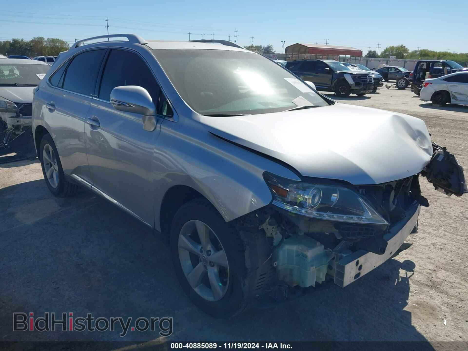 Фотография 2T2ZK1BA2FC165927 - LEXUS RX 350 2015