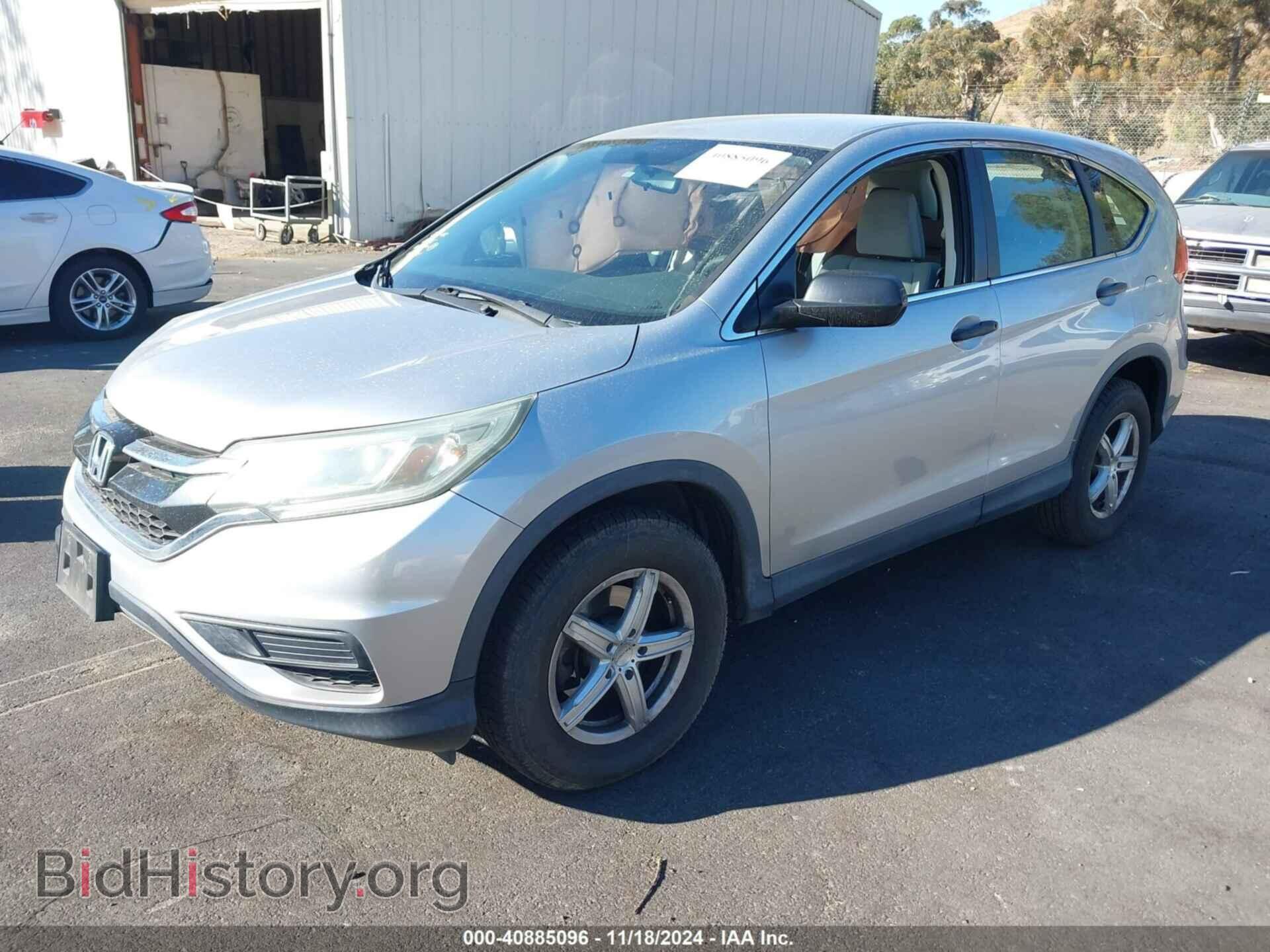 2015 HONDA CR-V - VIN: 3CZRM3H33FG715364 - Фото 2