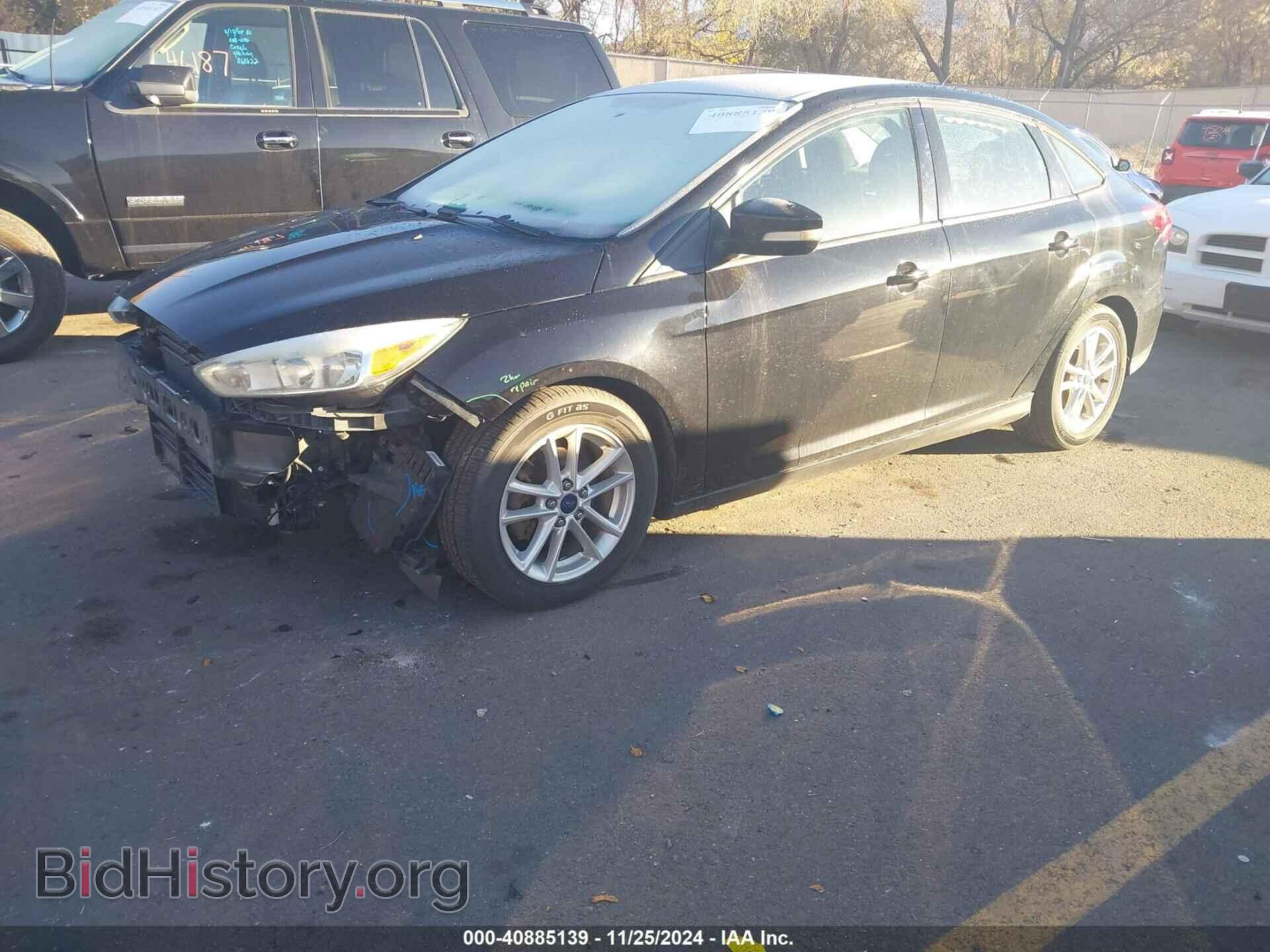 2016 FORD FOCUS - VIN: 1FADP3F20GL345292 - Фото 2