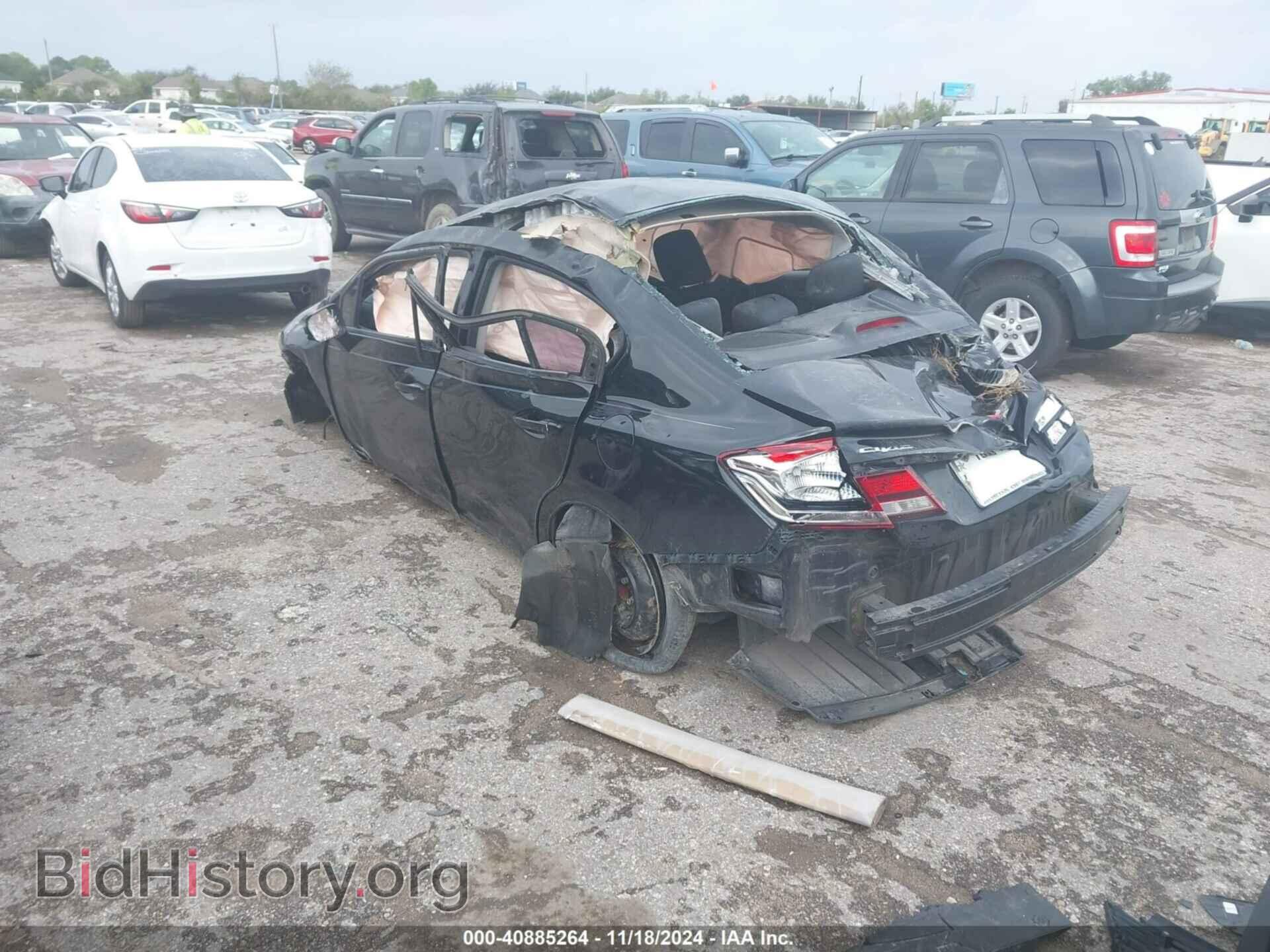 2015 HONDA CIVIC - VIN: 2HGFB2F57FH524979 - Фото 3