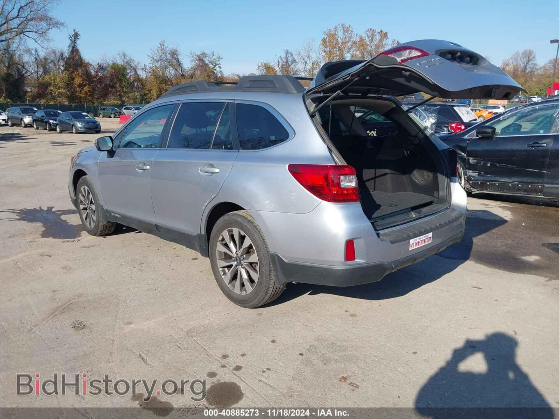 2015 SUBARU OUTBACK - VIN: 4S4BSBLC0F3230029 - Фото 3