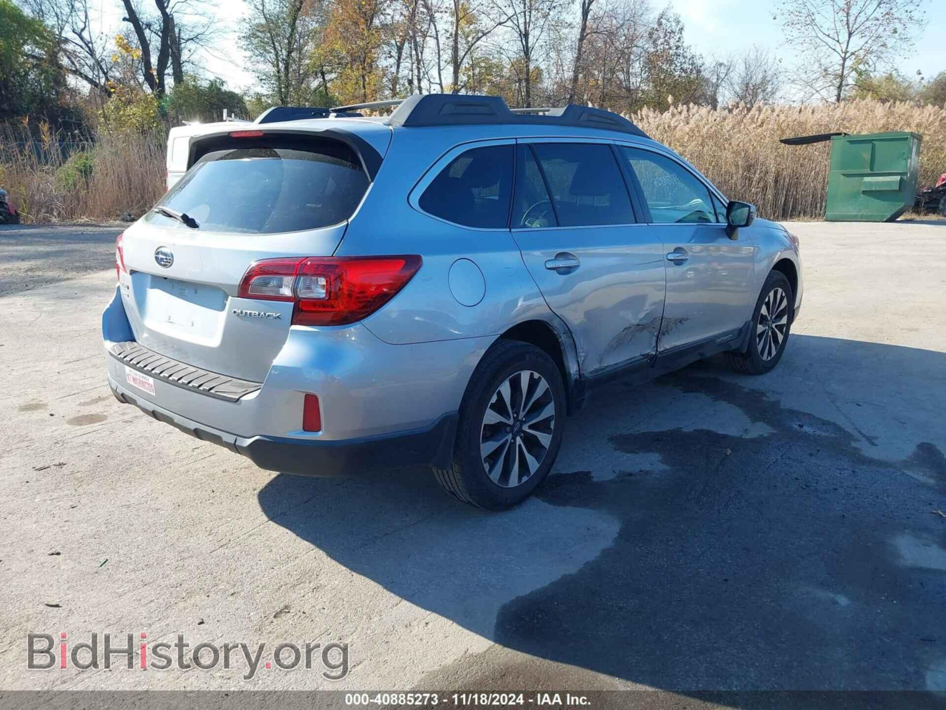 2015 SUBARU OUTBACK - VIN: 4S4BSBLC0F3230029 - Фото 4