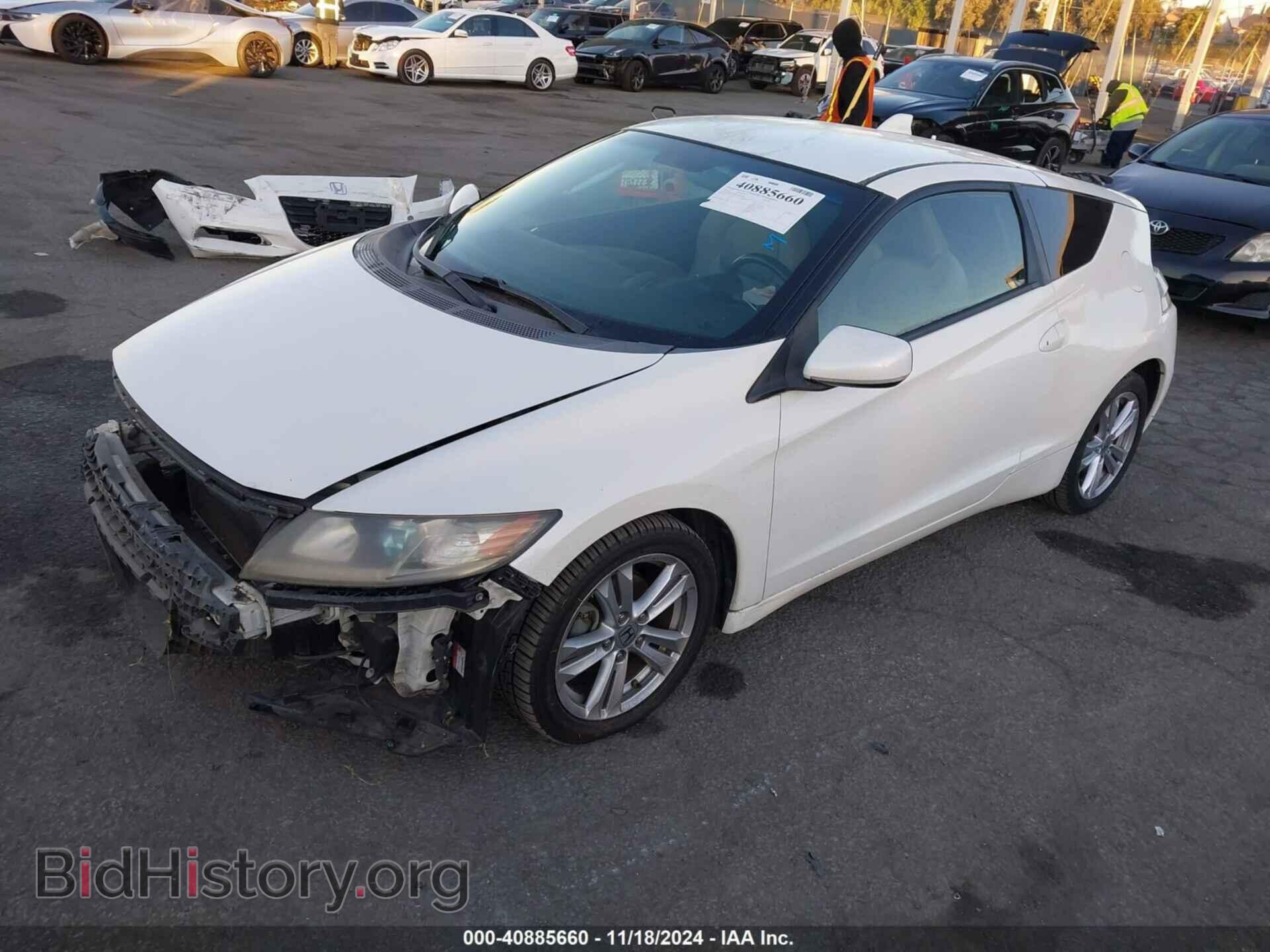 2012 HONDA CR-Z - VIN: JHMZF1D63CS003086 - Фото 2