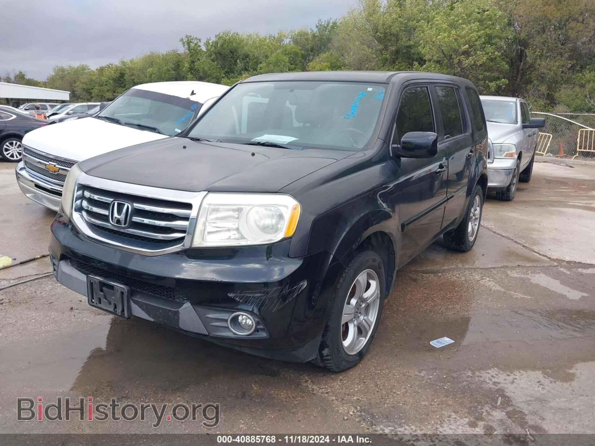 2013 HONDA PILOT - VIN: 5FNYF3H42DB024219 - Фото 2