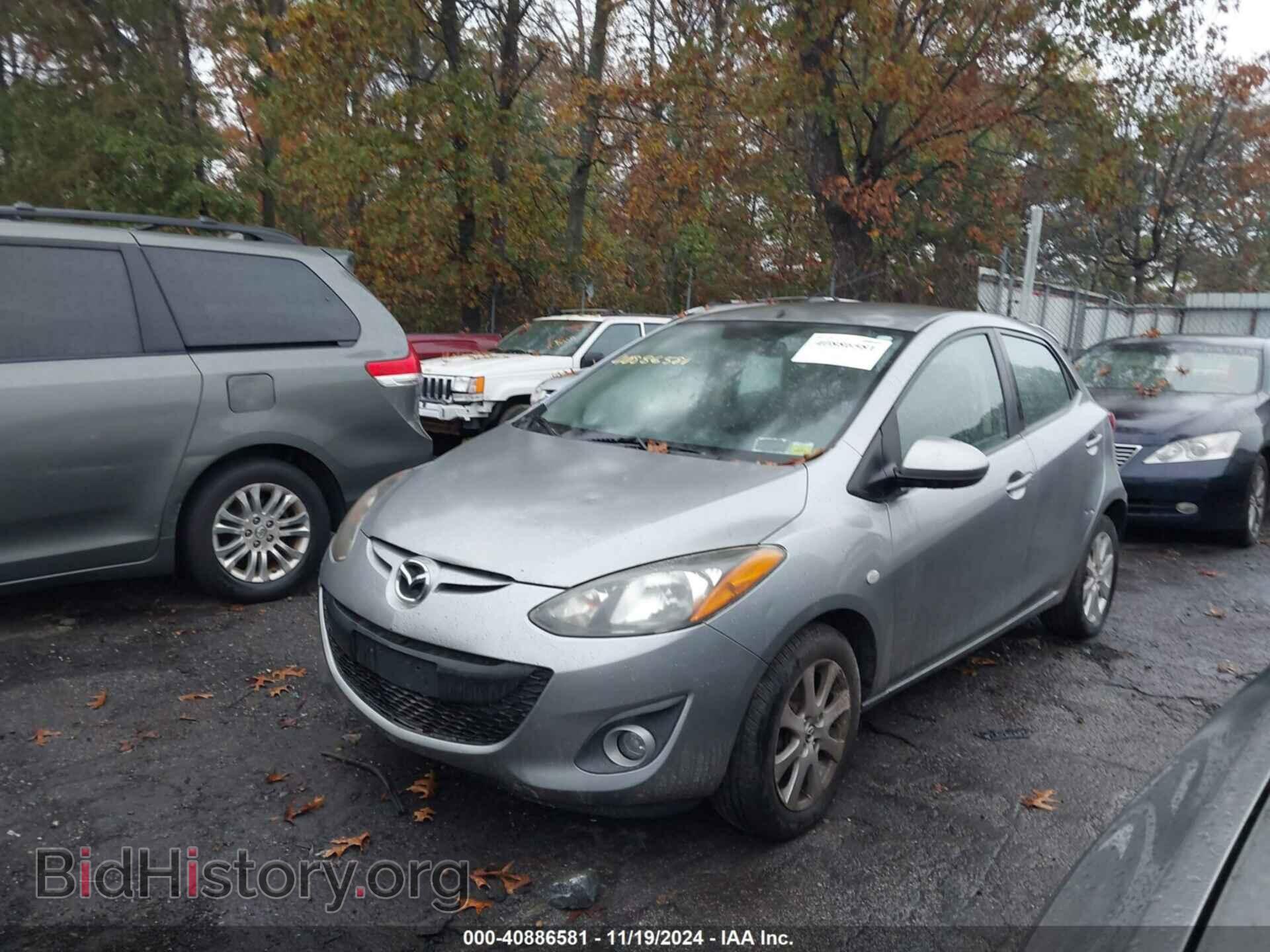 2013 MAZDA MAZDA2 - VIN: JM1DE1LY6D0161114 - Фото 2