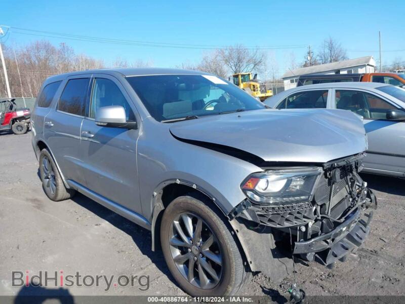 2015 Dodge DURANGO Limited (VIN 1C4RDJDG7FC180349) — photo 1 of 16, IAAI, damage: front end