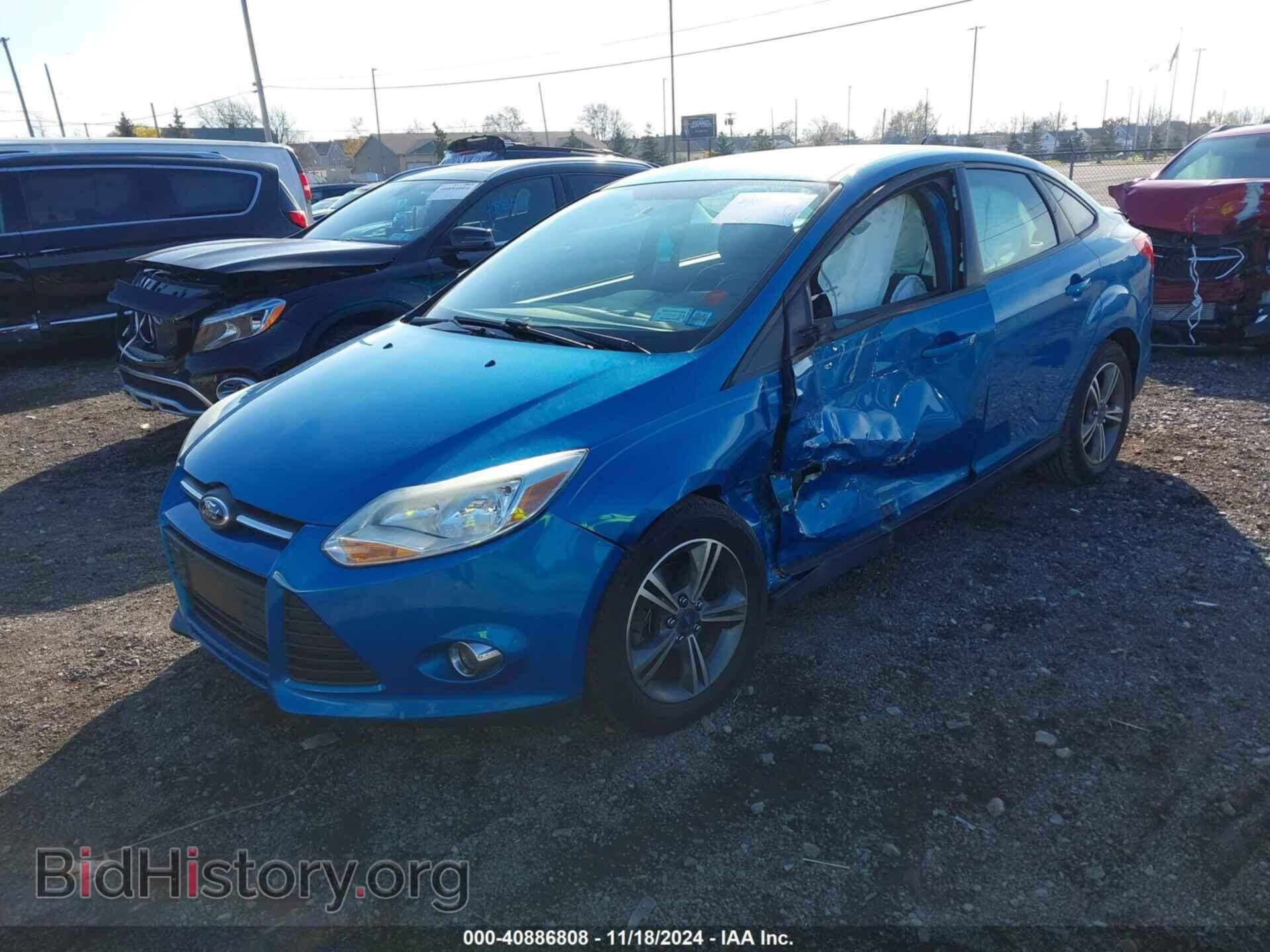 2014 FORD FOCUS - VIN: 1FADP3F26EL449539 - Фото 2