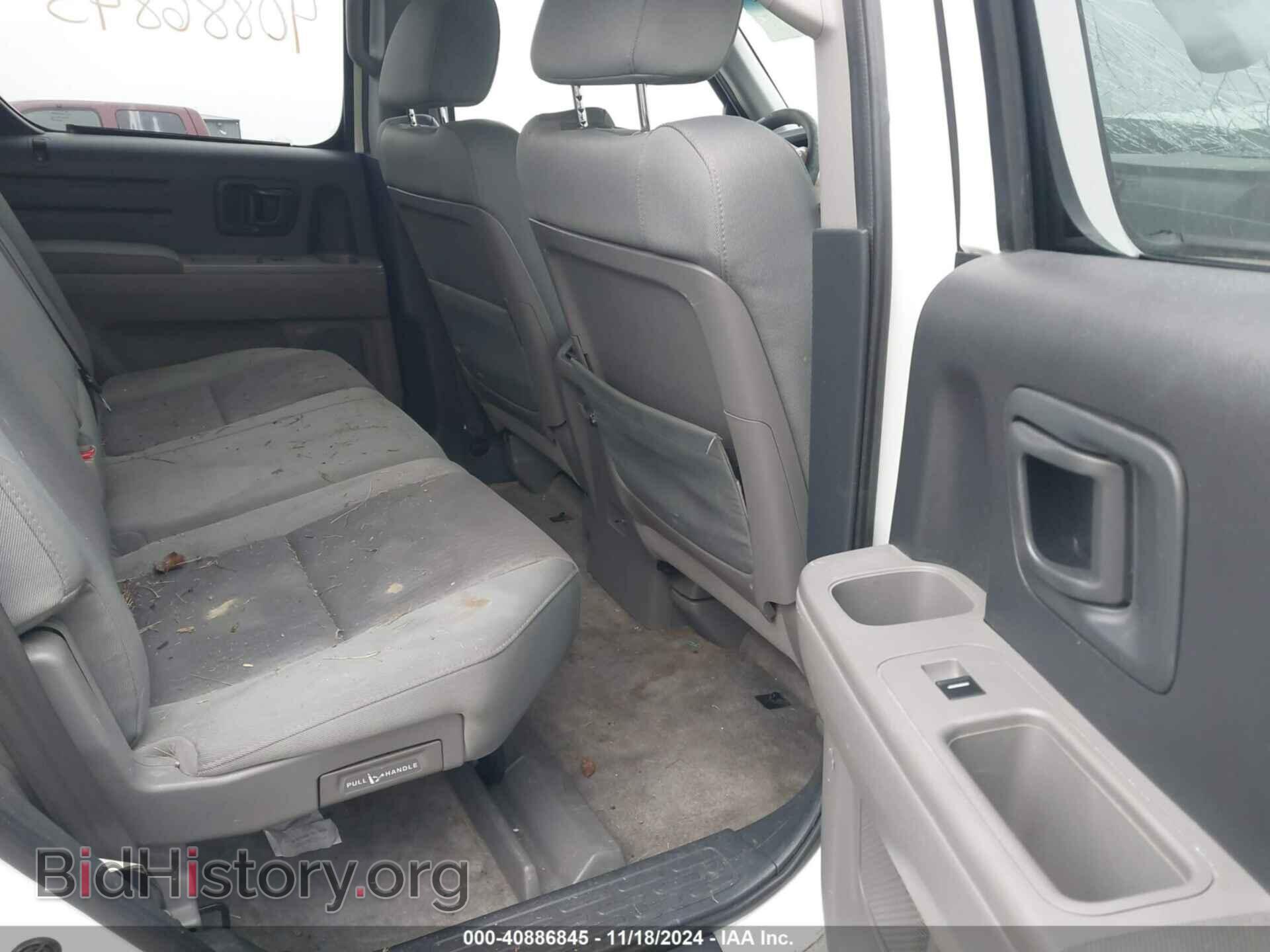 2011 HONDA RIDGELINE - VIN: 5FPYK1F56BB502643 - Фото 8