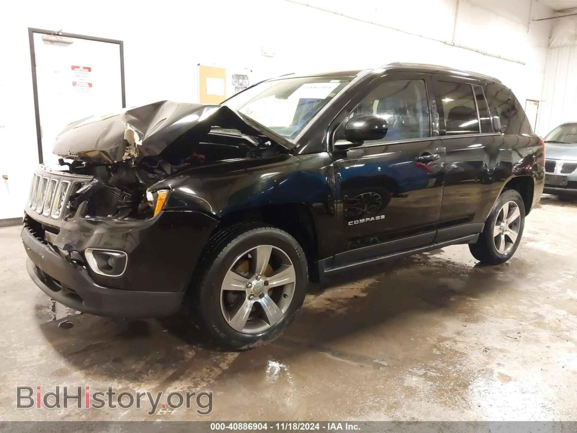 2016 JEEP COMPASS - VIN: 1C4NJCEA0GD789226 - Фото 2
