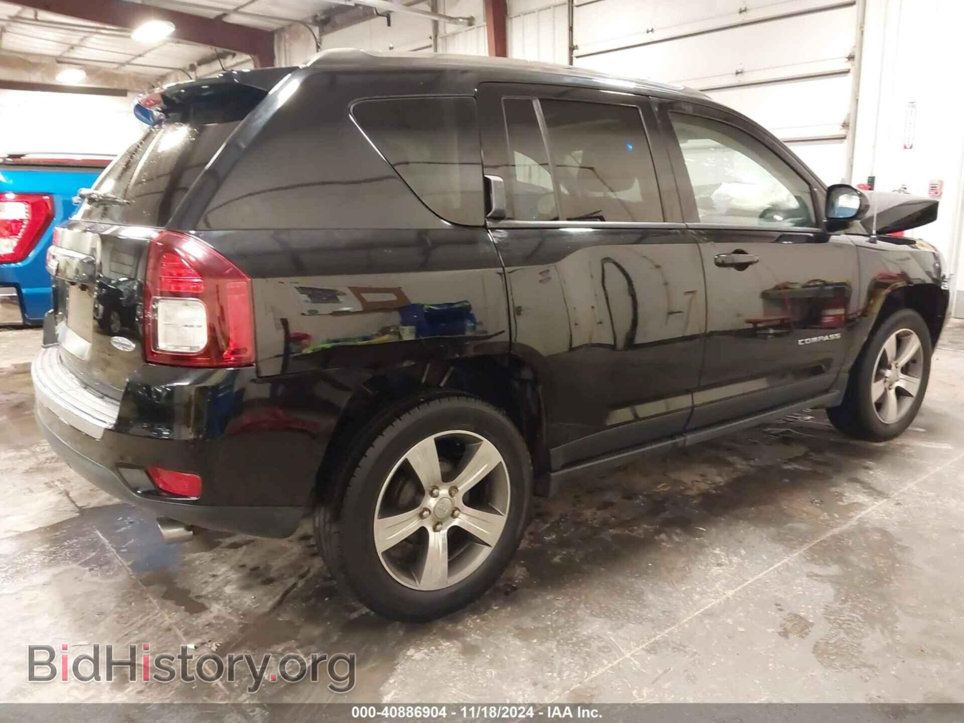 2016 JEEP COMPASS - VIN: 1C4NJCEA0GD789226 - Фото 4