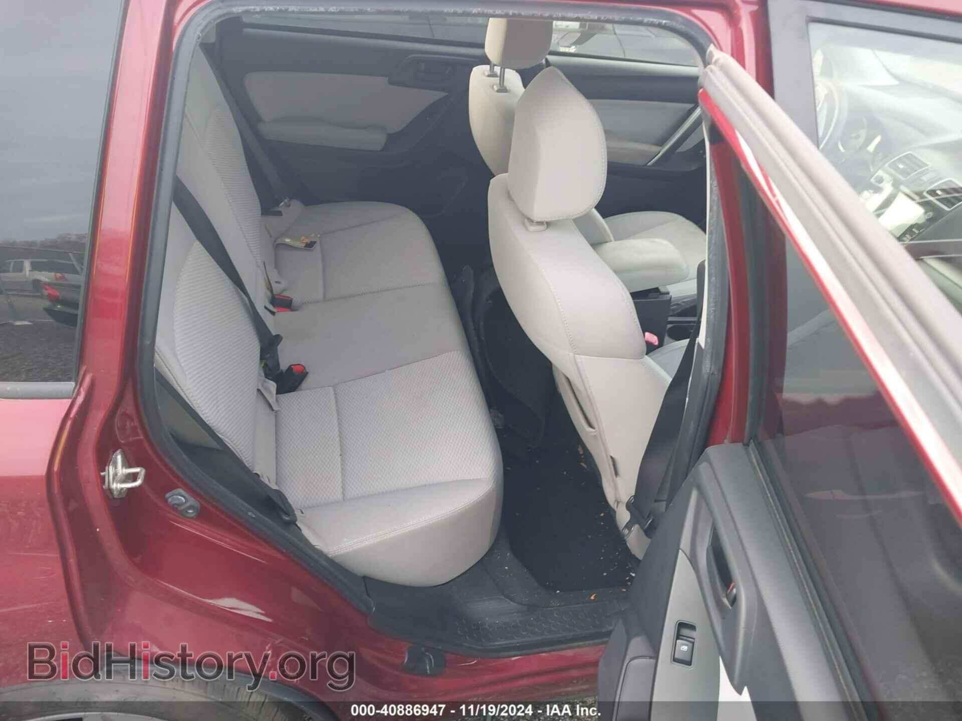 2016 SUBARU FORESTER - VIN: JF2SJADC7GH422618 - Фото 8