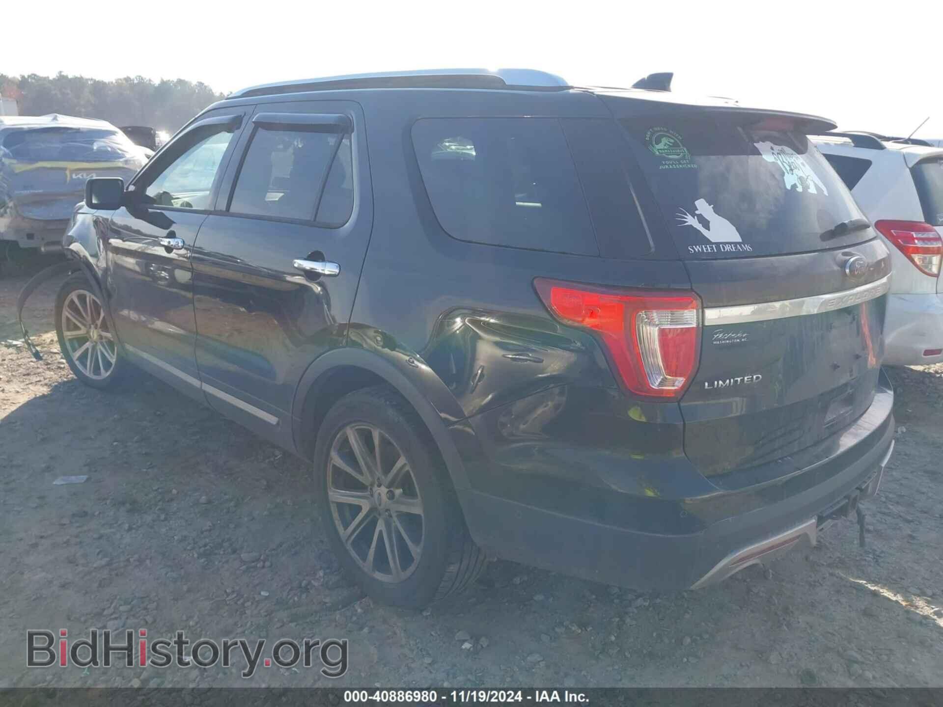 2017 FORD EXPLORER - VIN: 1FM5K7F82HGC51364 - Фото 3