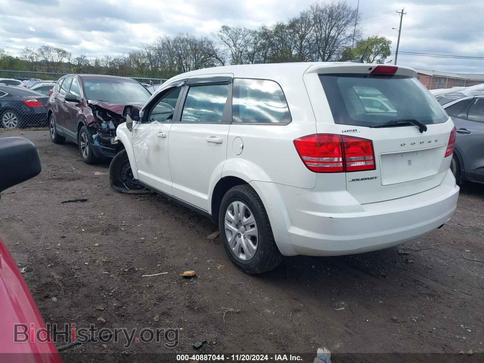 2014 DODGE JOURNEY - VIN: 3C4PDCAB8ET258412 - Фото 3