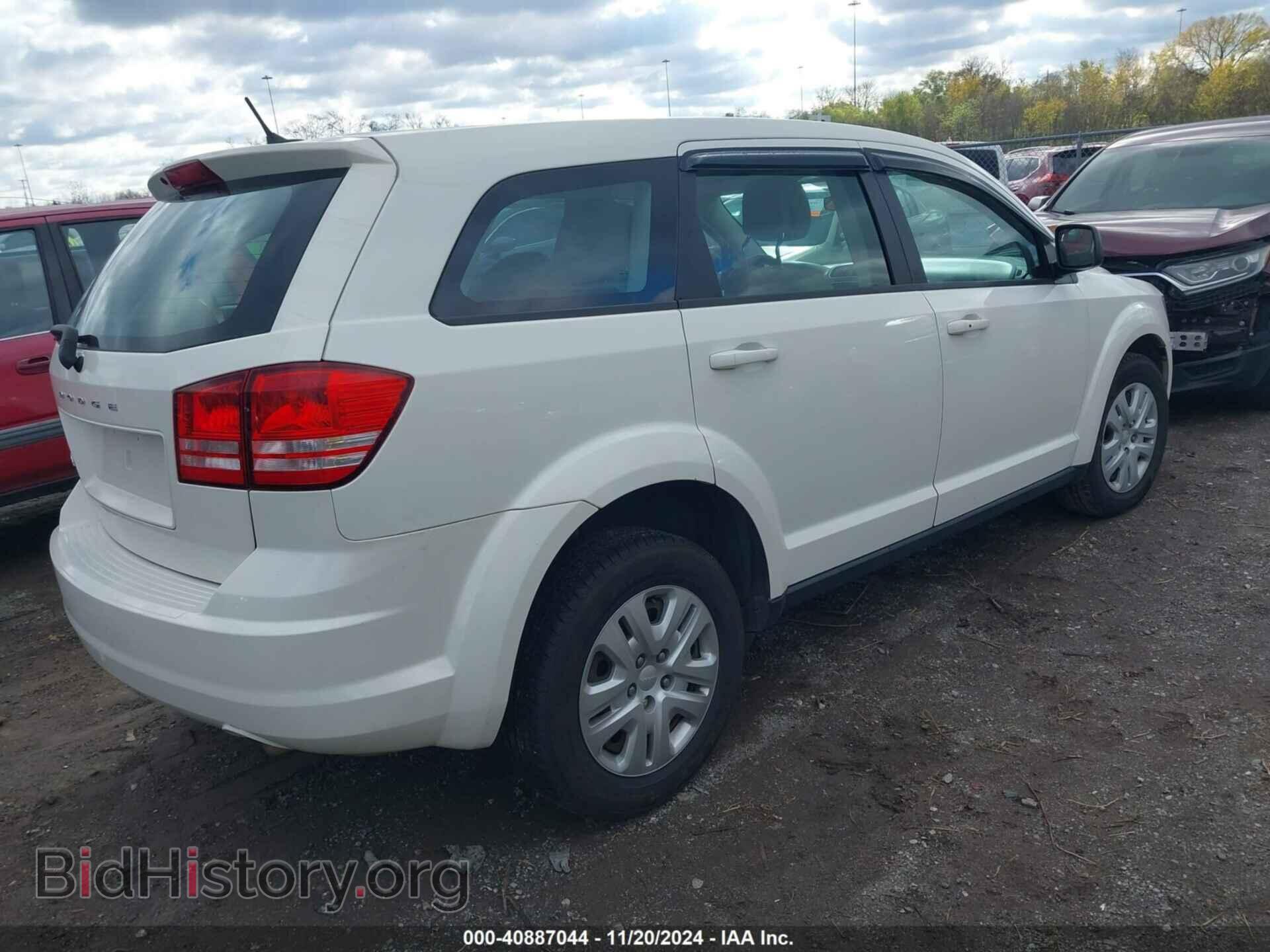 2014 DODGE JOURNEY - VIN: 3C4PDCAB8ET258412 - Фото 4
