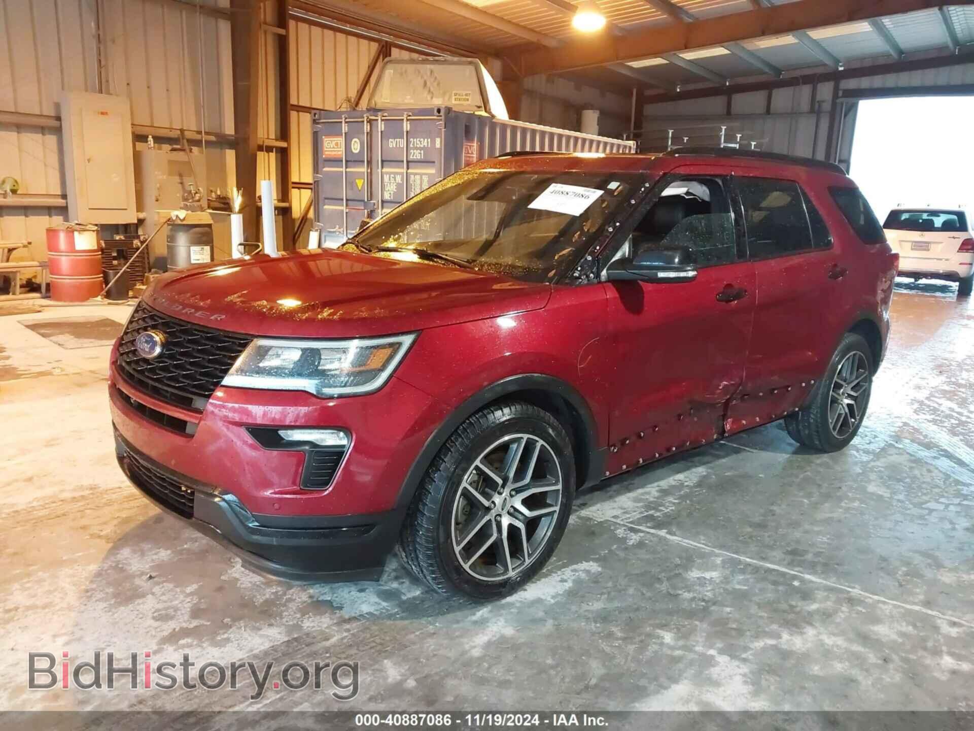 2018 FORD EXPLORER - VIN: 1FM5K8GT4JGB75659 - Photo 2