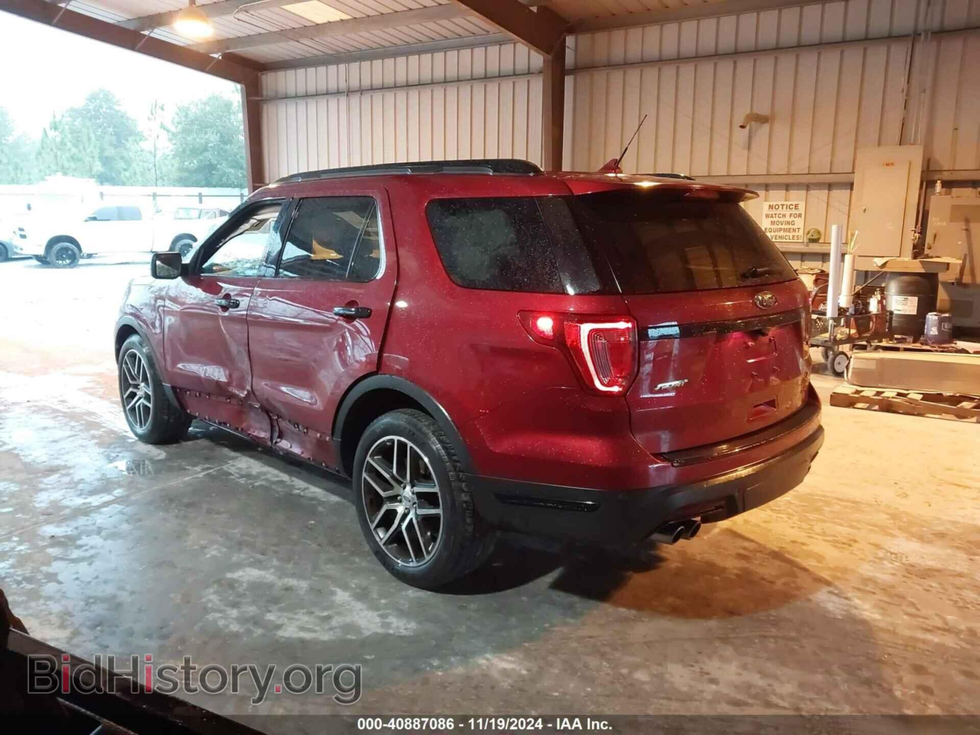 2018 FORD EXPLORER - VIN: 1FM5K8GT4JGB75659 - Photo 3
