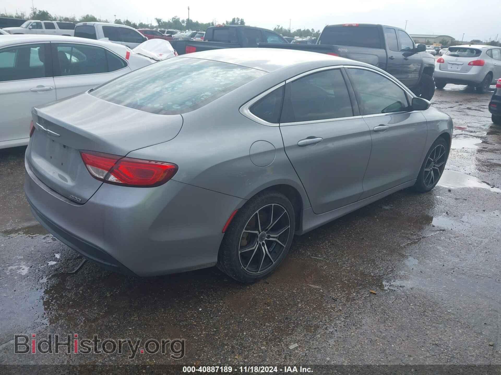 2015 CHRYSLER 200 - VIN: 1C3CCCFB9FN560775 - Photo 4