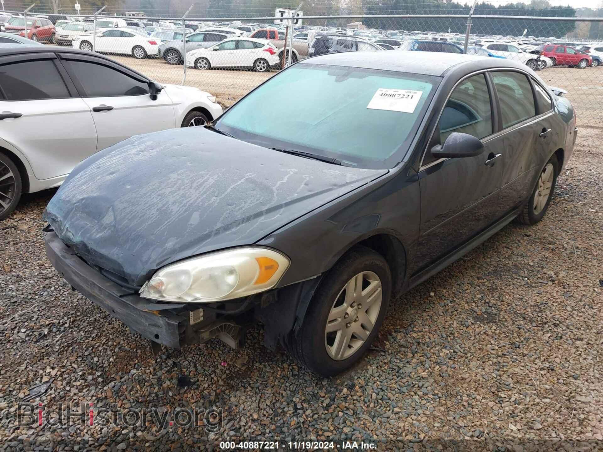 2012 CHEVROLET IMPALA - VIN: 2G1WB5E31C1199274 - Фото 2