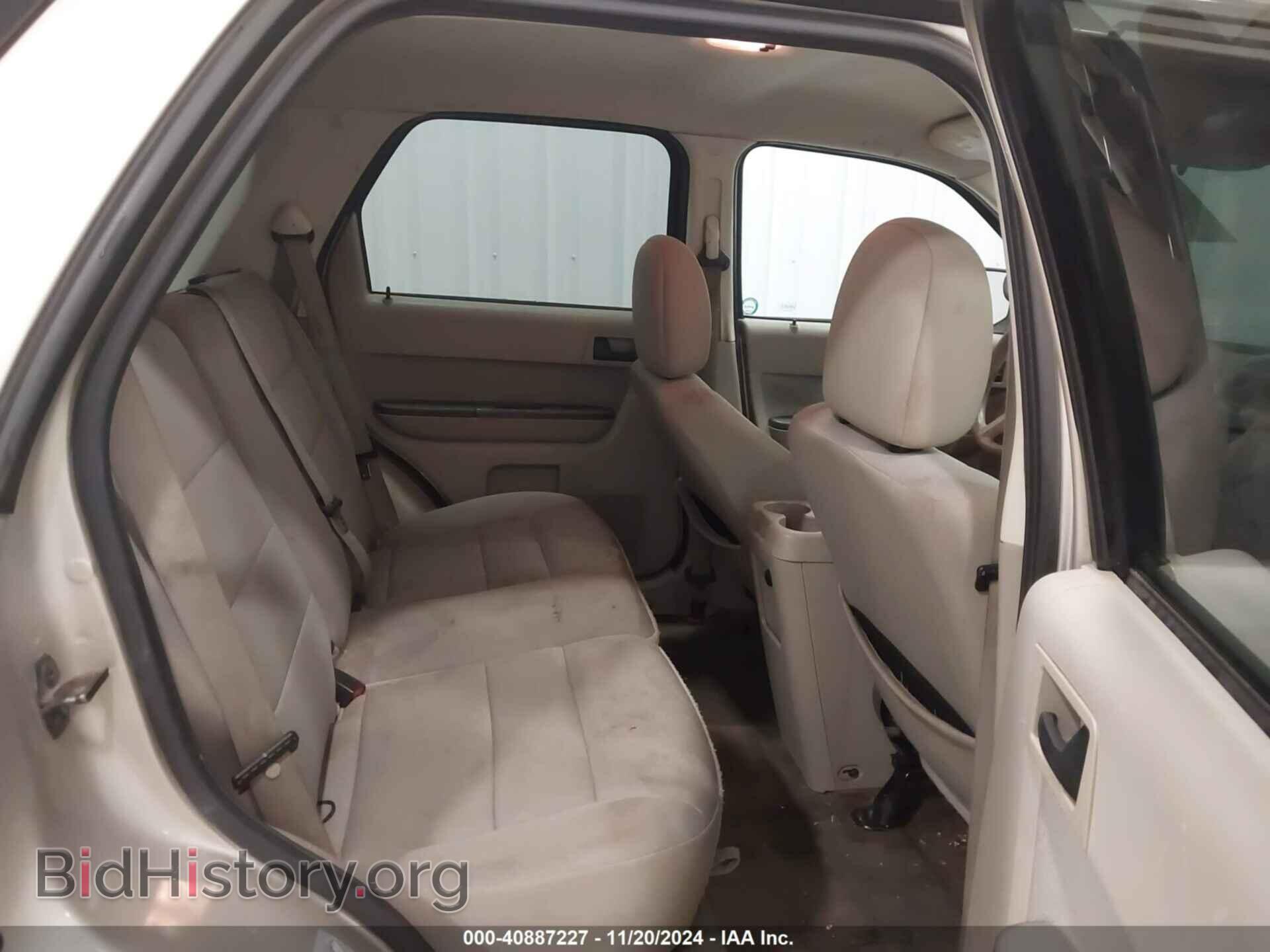 2010 FORD ESCAPE - VIN: 1FMCU9DG1AKC21265 - Фото 8