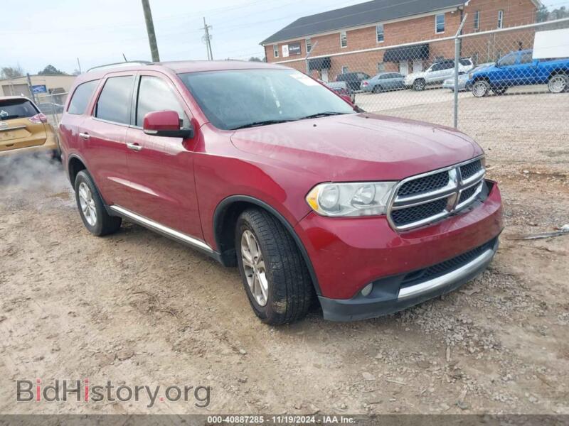 2013 Dodge DURANGO Crew (VIN 1C4RDJDG3DC667917) — photo 1 of 16, IAAI, damage: front end