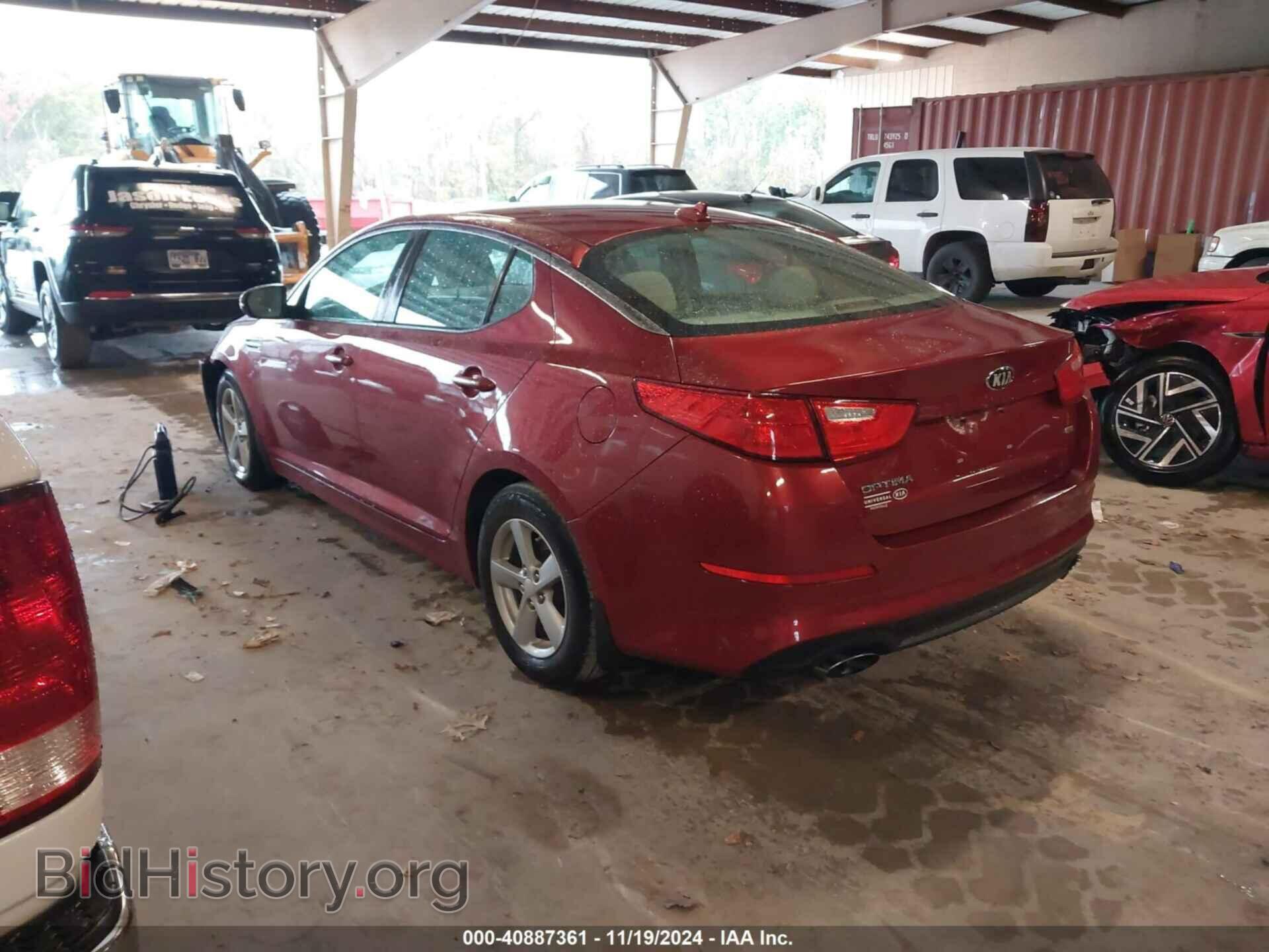 2014 KIA OPTIMA - VIN: 5XXGM4A73EG338973 - Photo 3