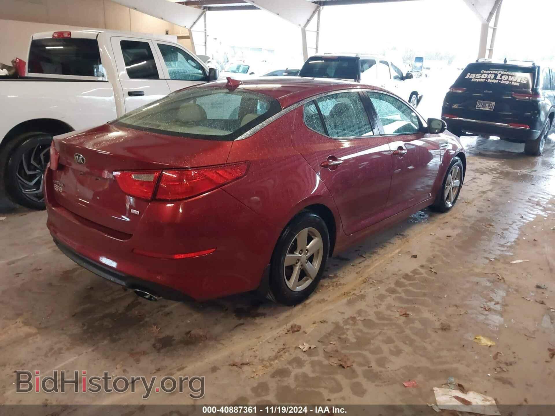 2014 KIA OPTIMA - VIN: 5XXGM4A73EG338973 - Photo 4