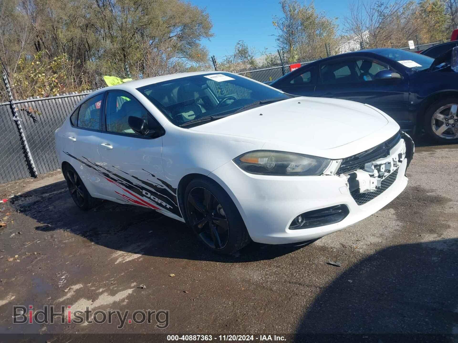 Фотография 1C3CDFBB2FD344650 - DODGE DART 2015