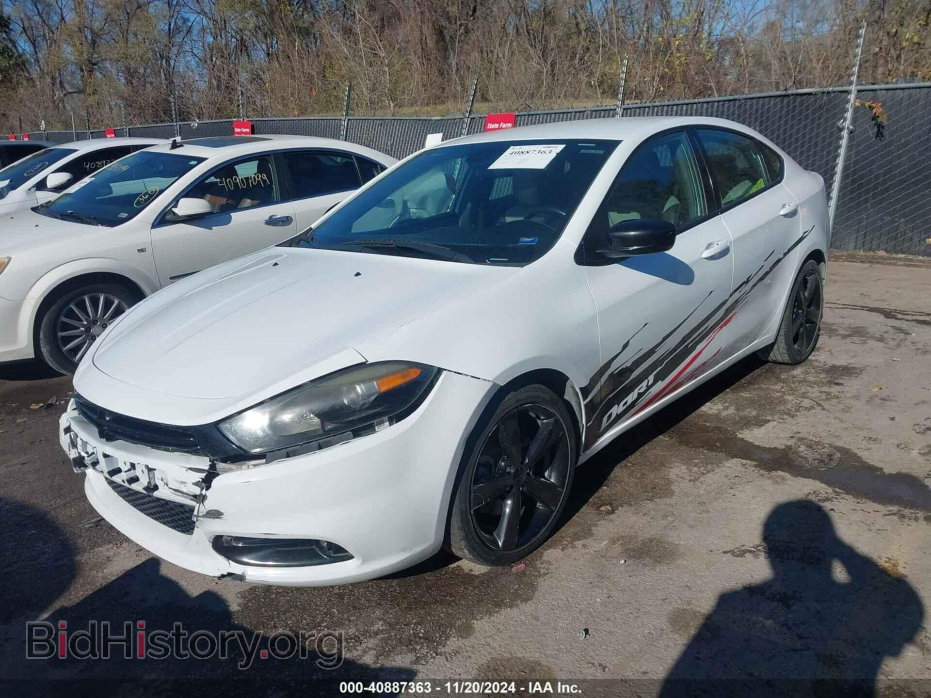 2015 DODGE DART - VIN: 1C3CDFBB2FD344650 - Фото 2