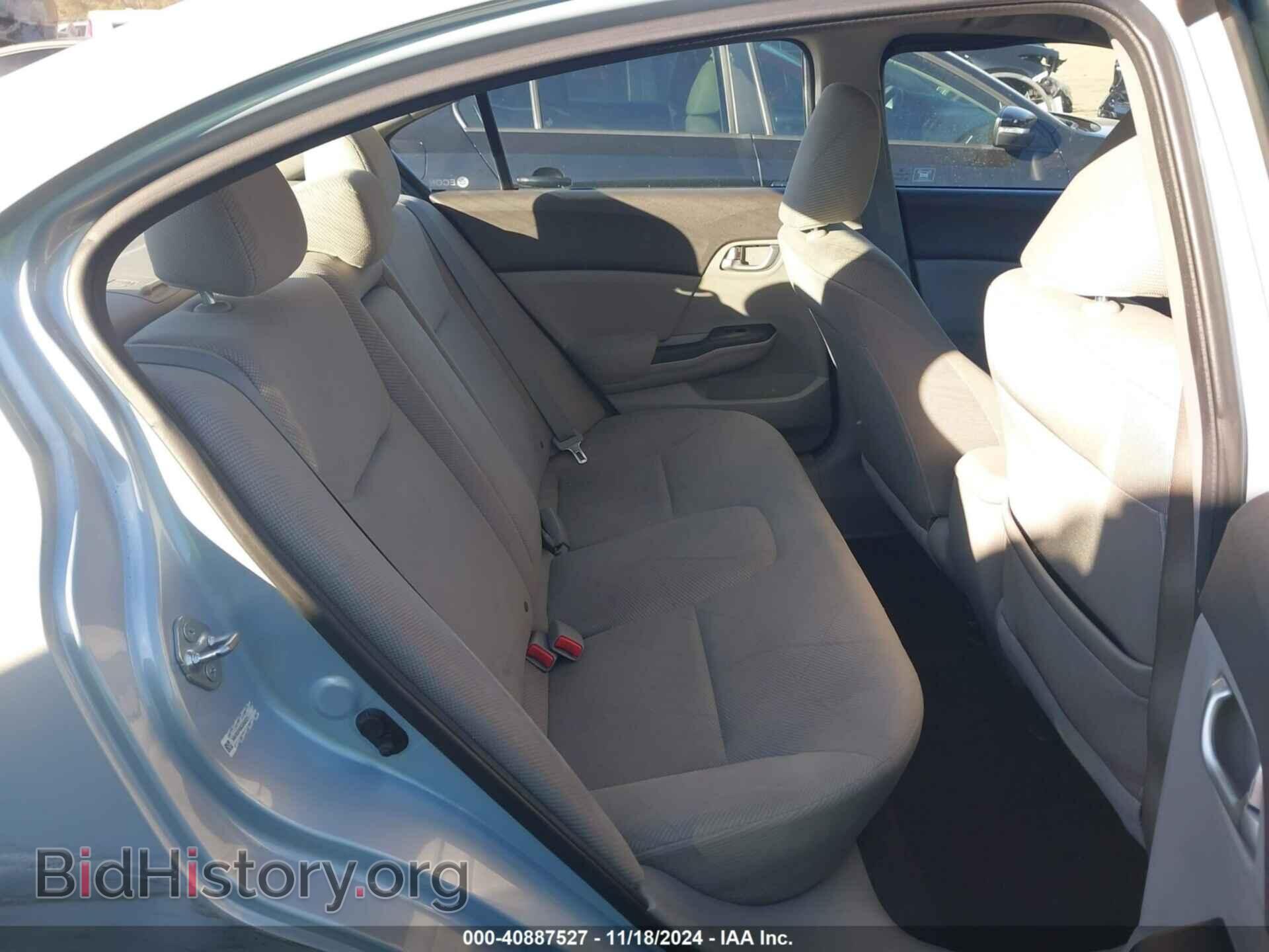 2012 HONDA CIVIC - VIN: 19XFB2F89CE052221 - Фото 8