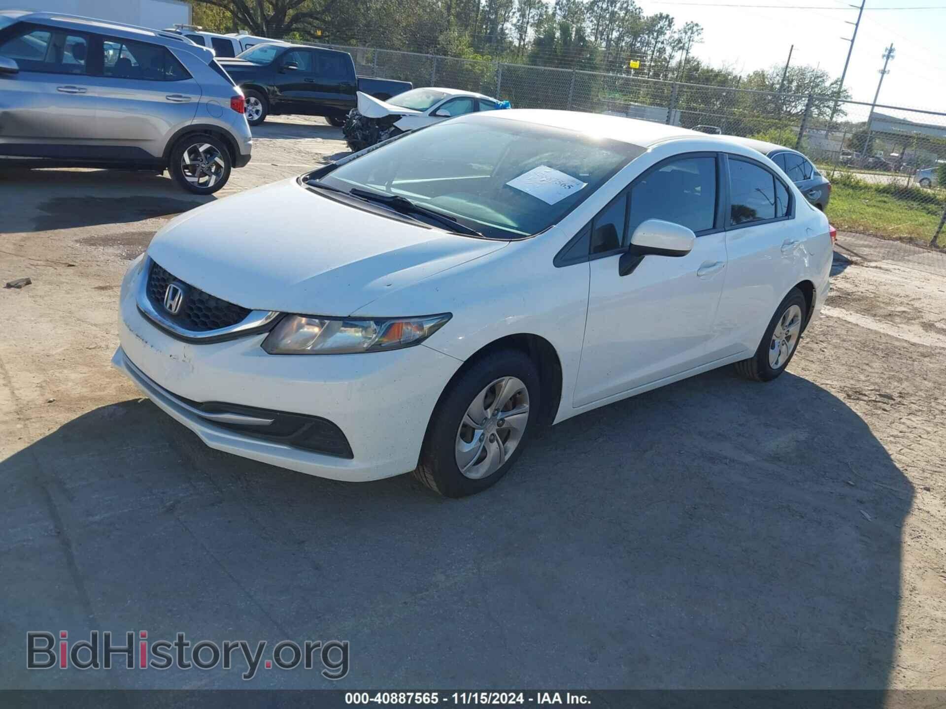 2014 HONDA CIVIC - VIN: 19XFB2F54EE033472 - Фото 2