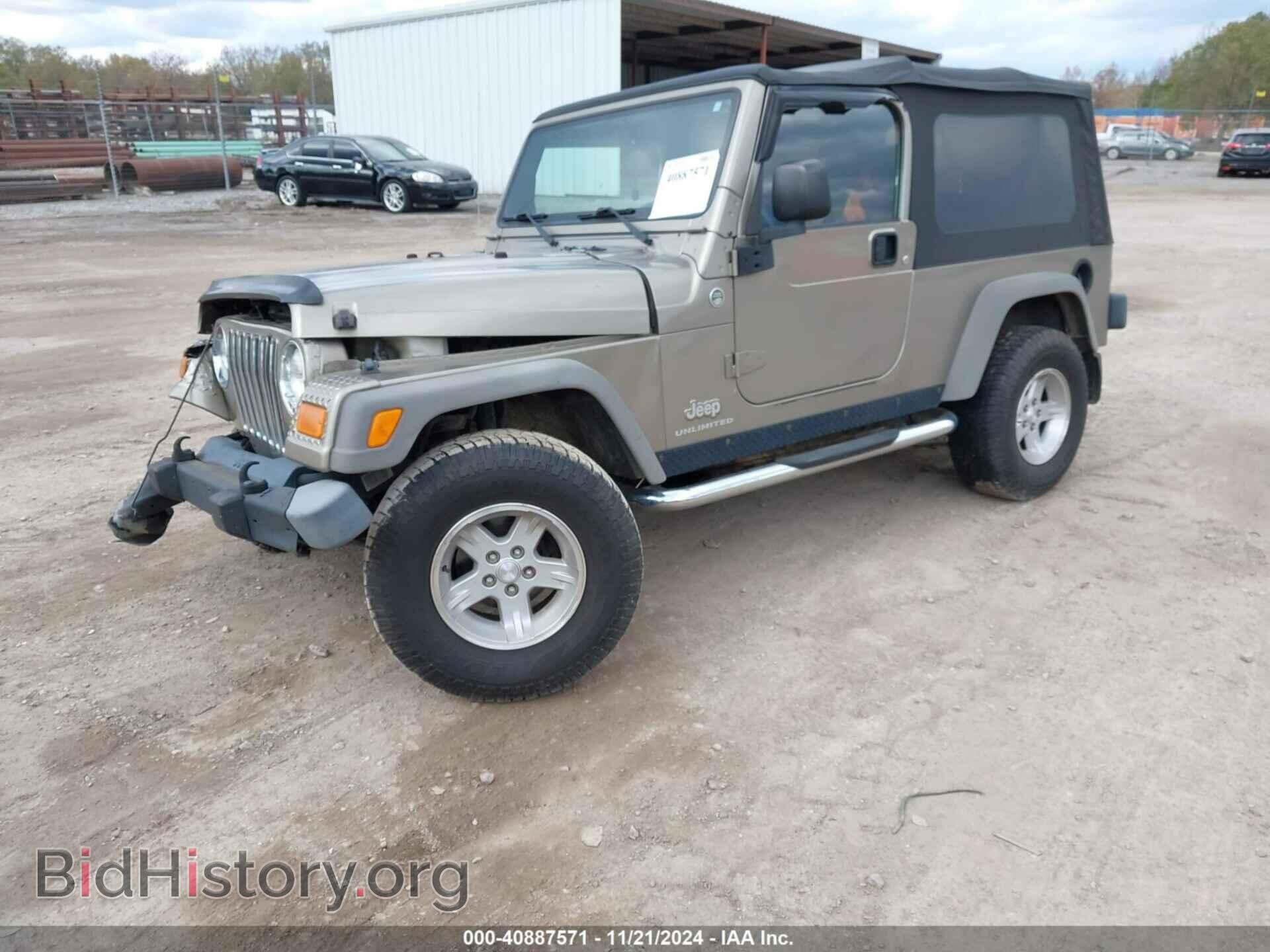 2005 JEEP WRANGLER - VIN: 1J4FA44S85P367392 - Фото 2