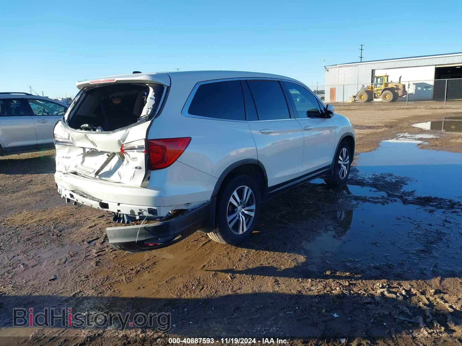 2016 HONDA PILOT - VIN: 5FNYF6H89GB097662 - Фото 4