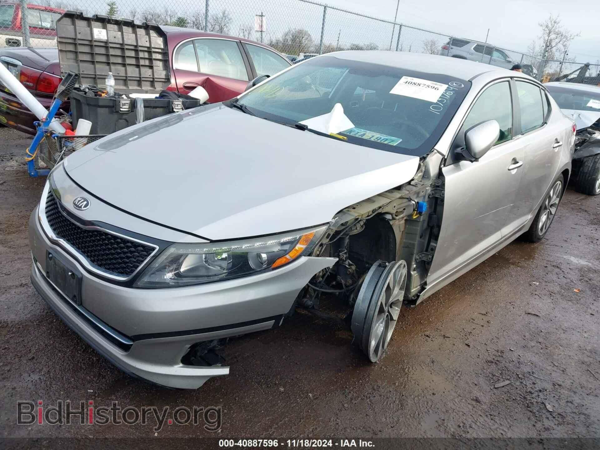 2014 KIA OPTIMA - VIN: 5XXGR4A70EG282900 - Фото 2