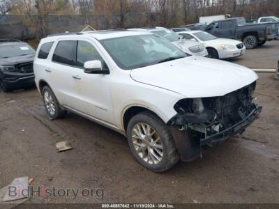 2015 Dodge DURANGO Citadel, white — VIN 1C4RDJEG5FC114901, IAAI