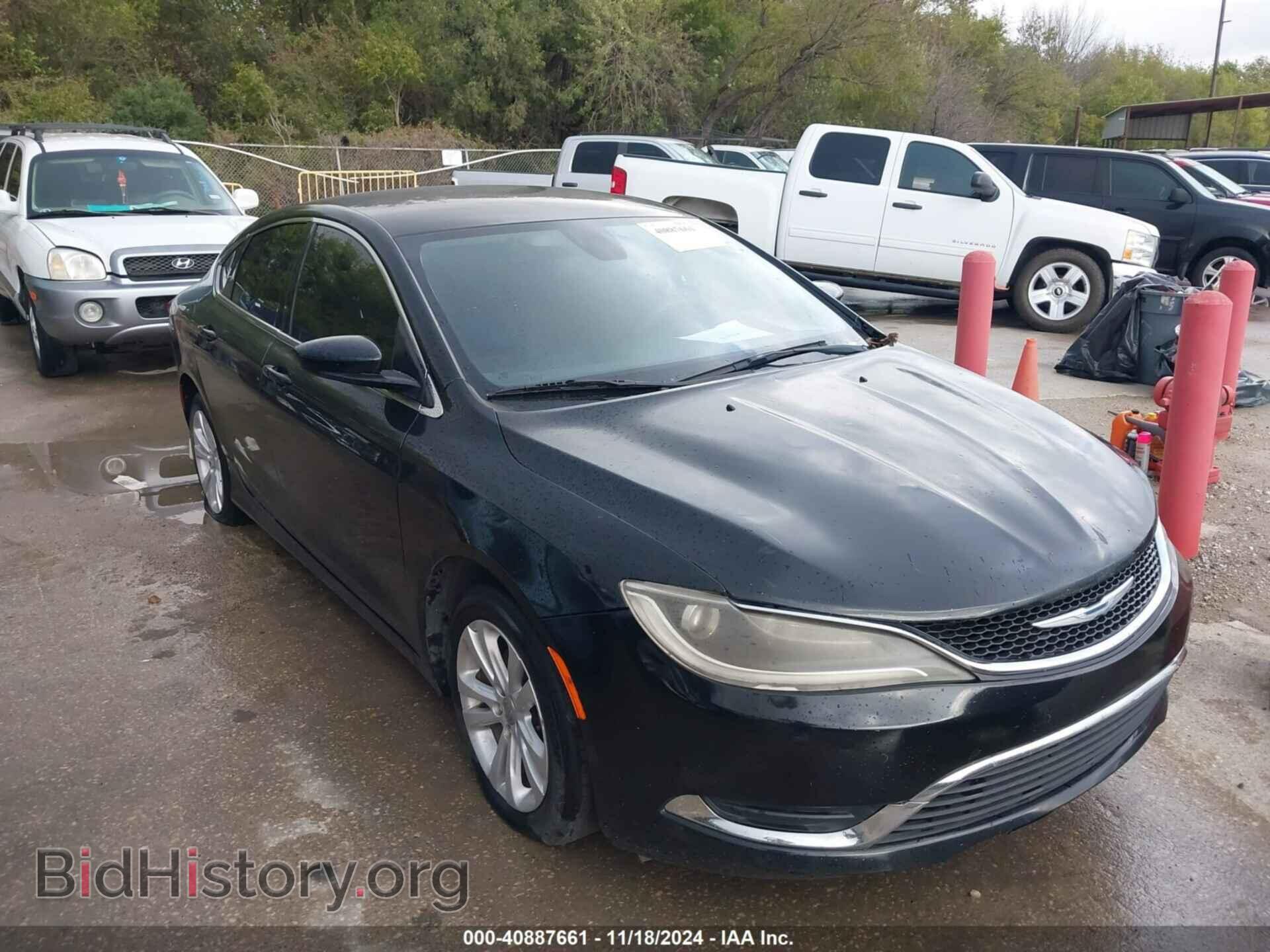 Фотография 1C3CCCAB1FN709171 - CHRYSLER 200 2015