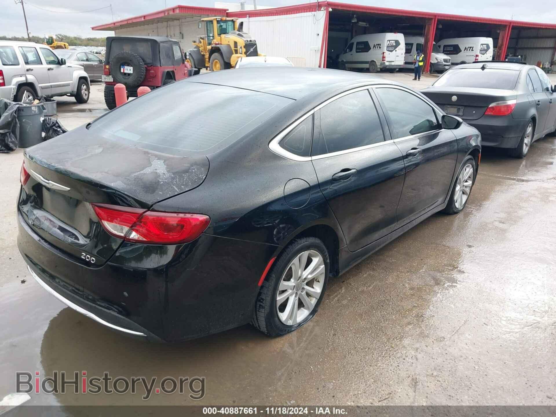 2015 CHRYSLER 200 - VIN: 1C3CCCAB1FN709171 - Фото 4